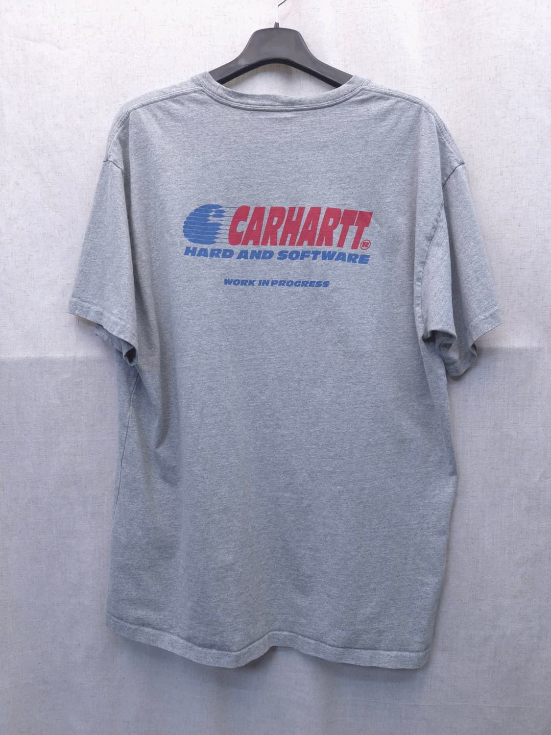 칼하트 그레이 반팔티 XL 상품이미지3
