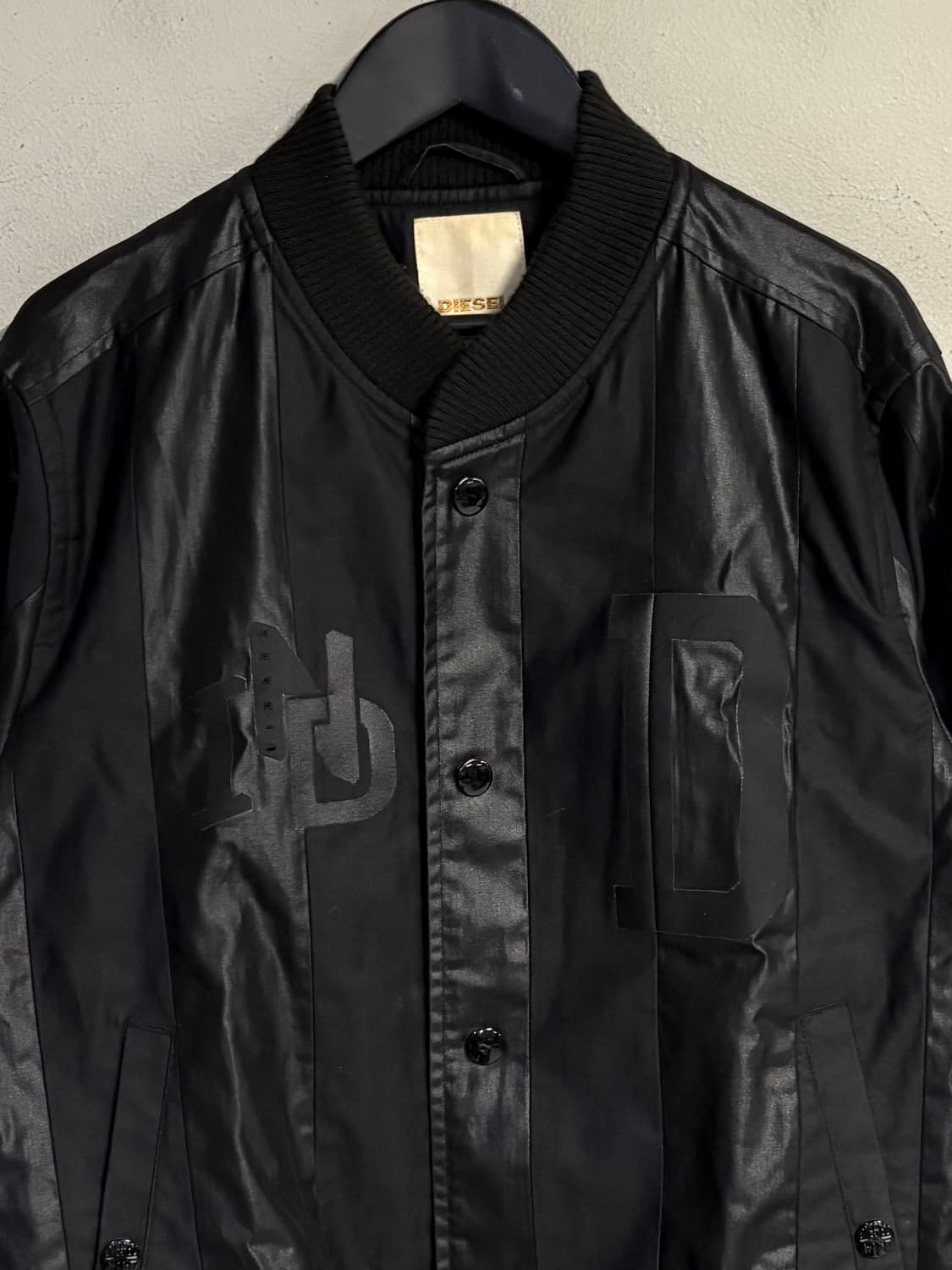 DIESEL stripe mix bomber jacket  상품이미지2