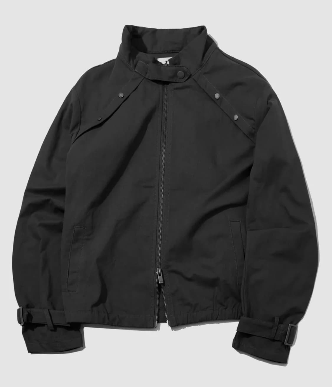 플레이스 스튜디오 스탠다드 블루종 집업 자켓 [블랙] 상품이미지1