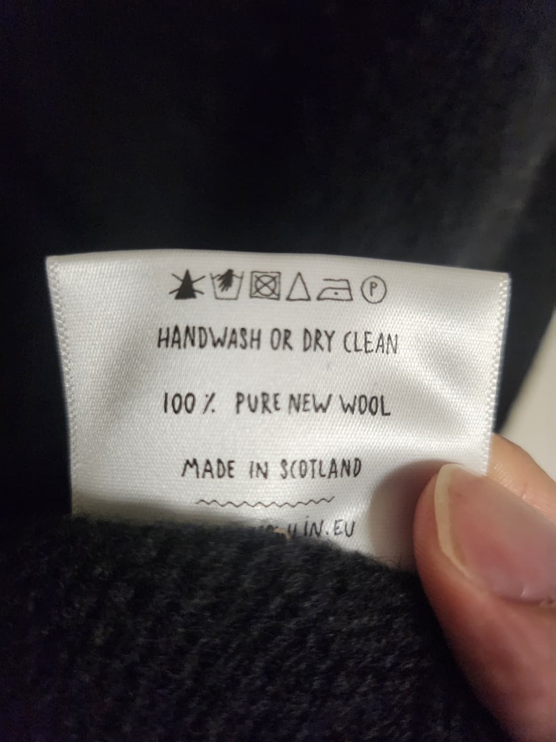 하울린 고스트프레셔 퓨어울 100% 카라니트 m 상품이미지4