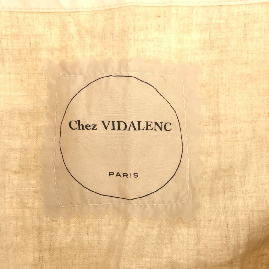 Chez vidalenc -antique linen wrap skirt 상품이미지6