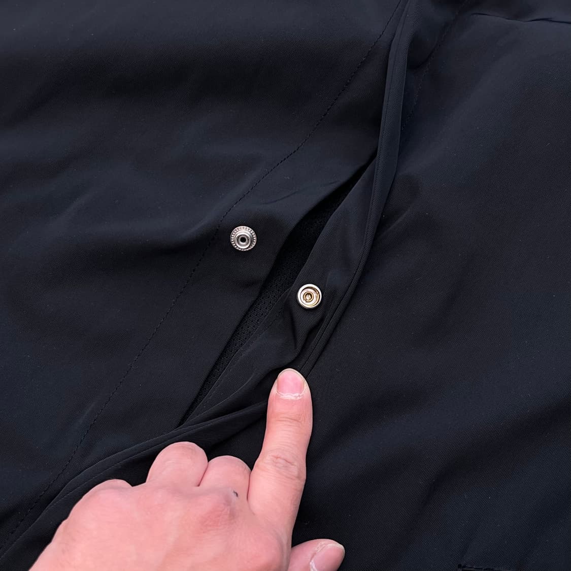 반스 나일론 후드 코트 r3561 상품이미지4