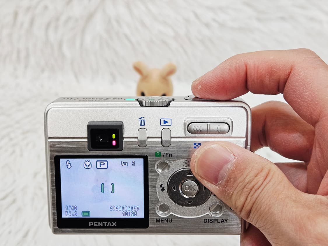 [작동품/부품용] 펜탁스 옵티오 S50 디카 , 디지털카메라 판매 상품이미지5