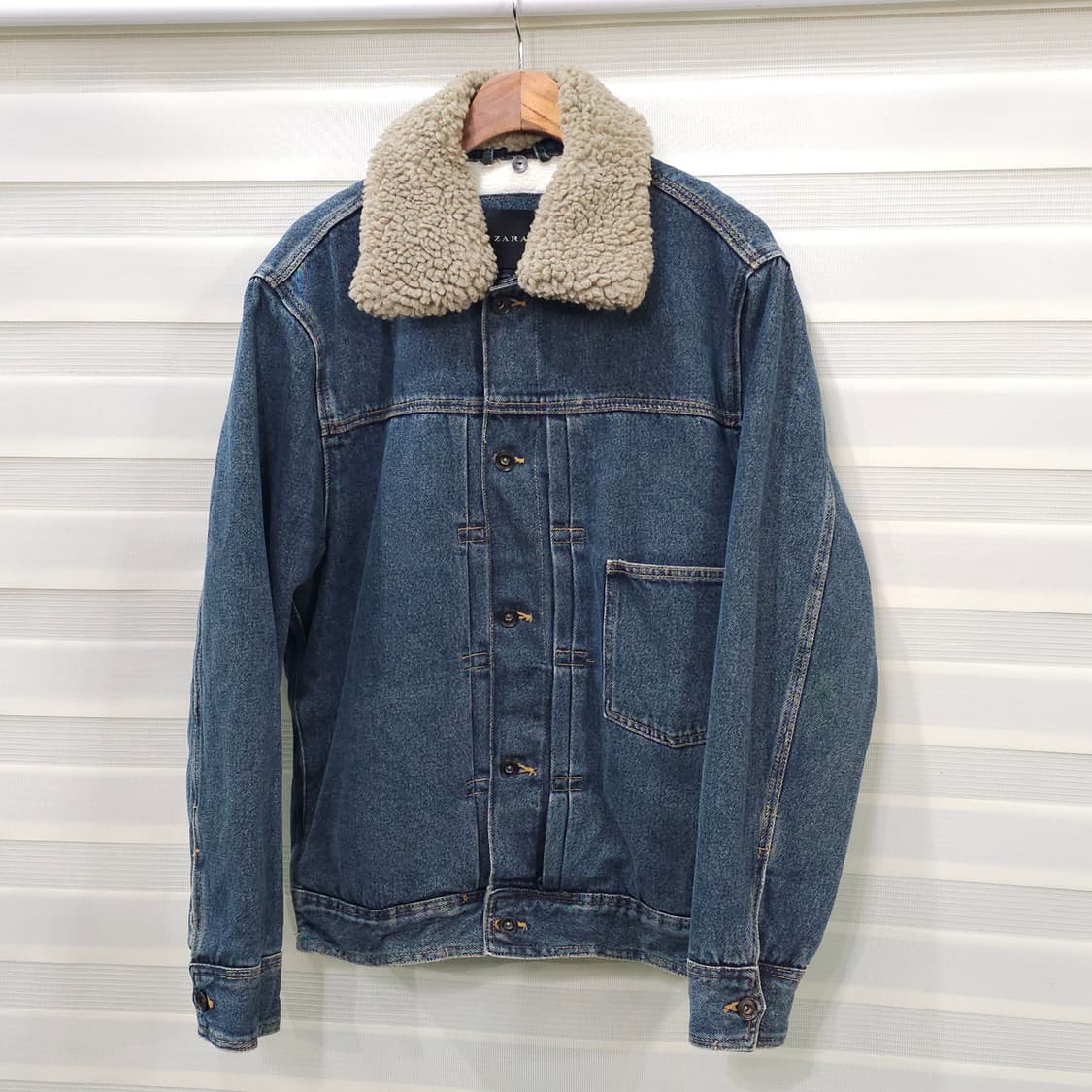 자라 데님 트러커 자켓- XL 상품이미지1