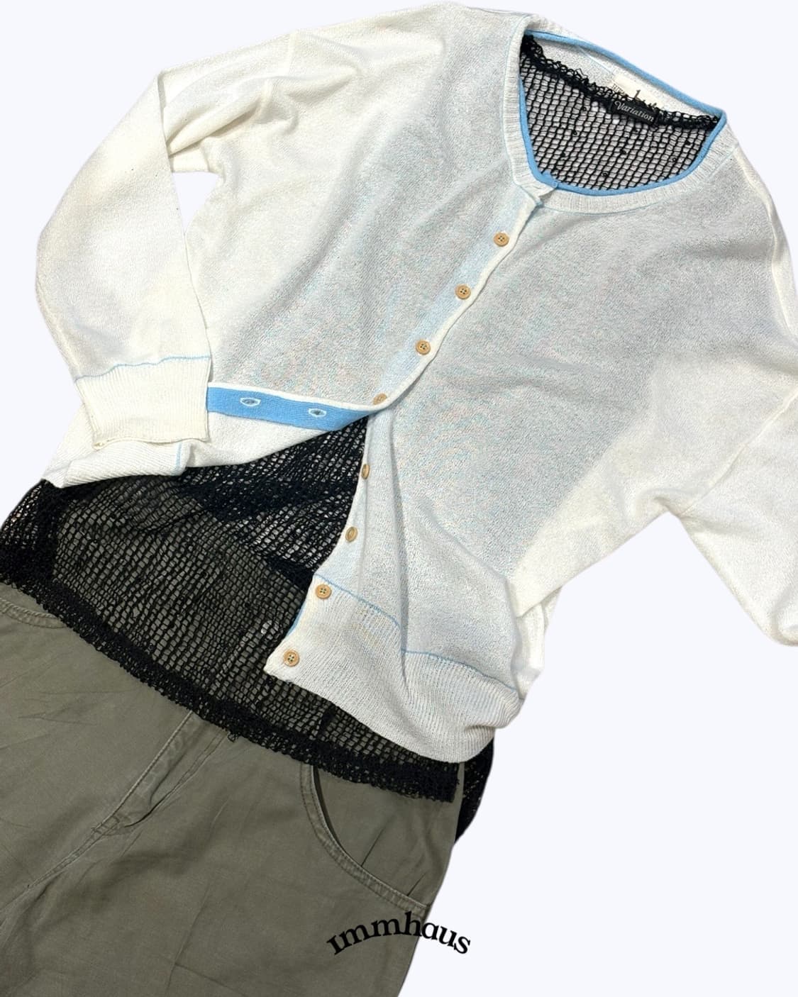 Spangles net tee 상품이미지3