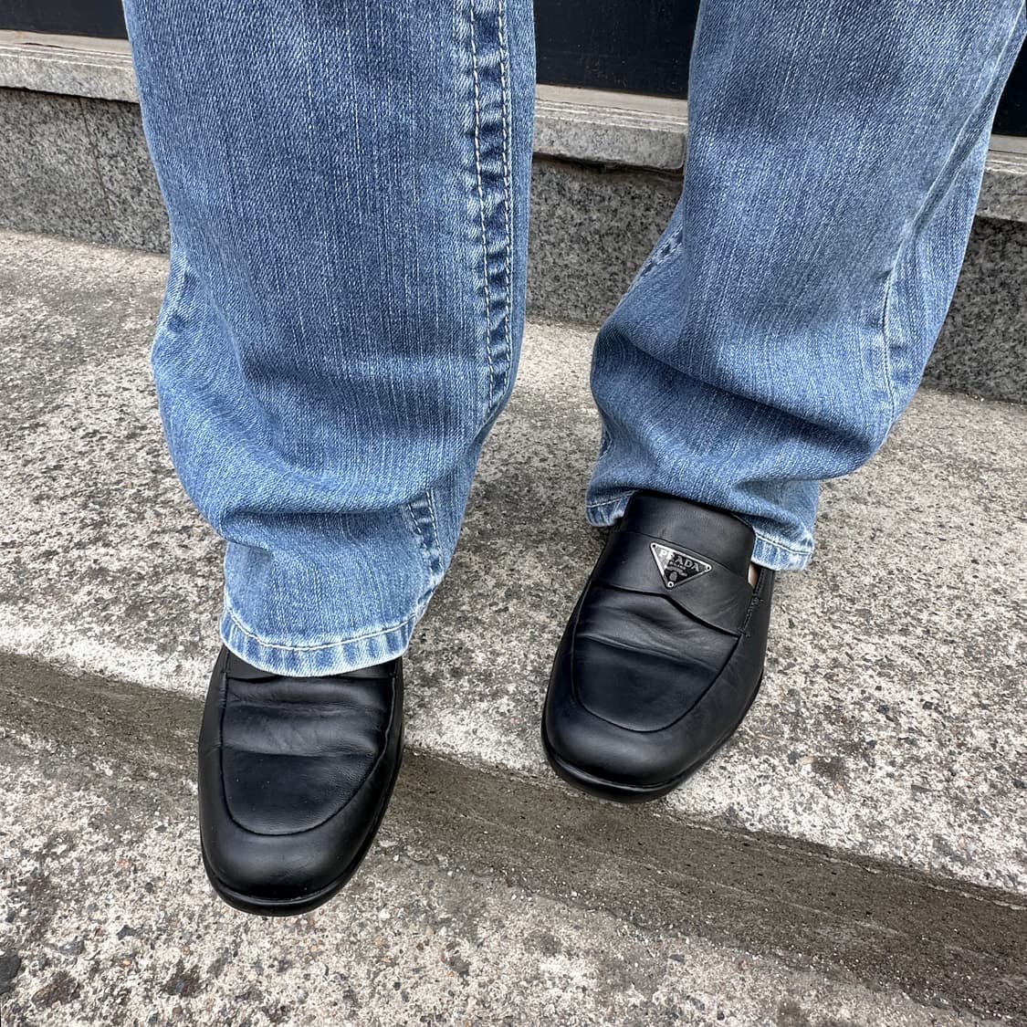 00s 프라다 스포츠 가죽 로퍼 상품이미지8