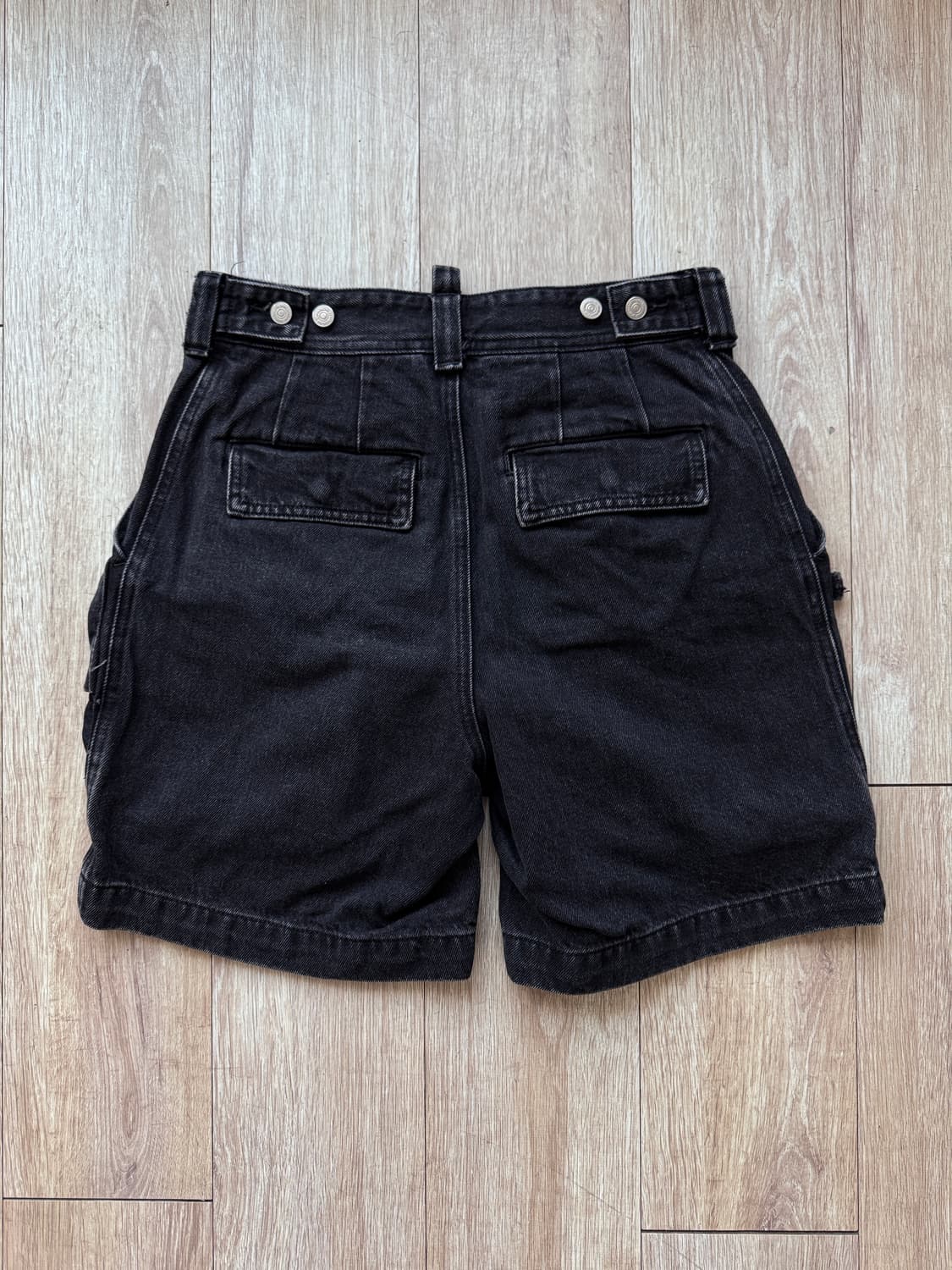 헤리티지 플로스 x 아이즈매거진 워싱 쇼츠 / S 상품이미지3