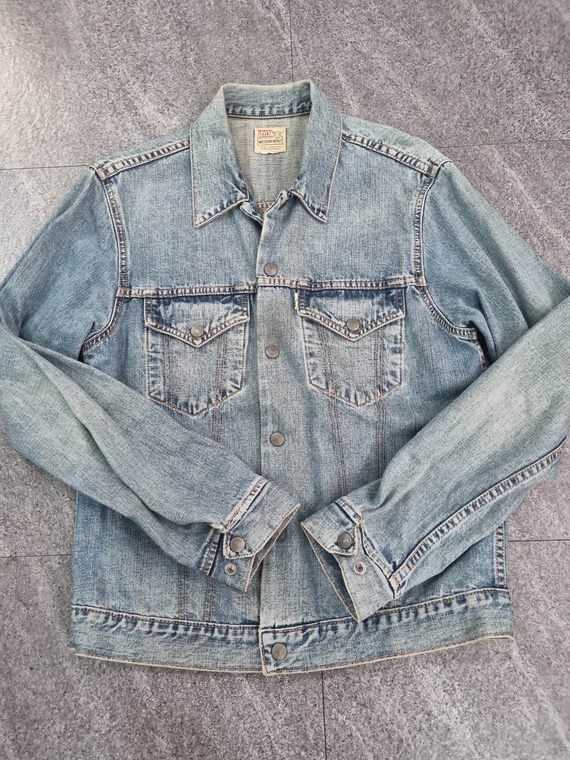 리바이스 웨스턴웨어 청자켓 70753-12 (95년 홍콩제 빈티지)
 상품이미지5