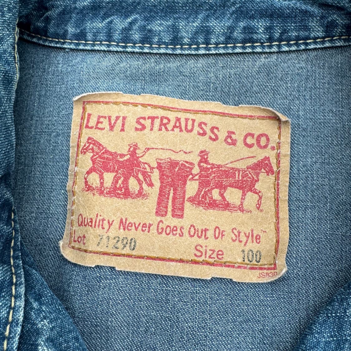 리바이스 데님 자켓  상품이미지6