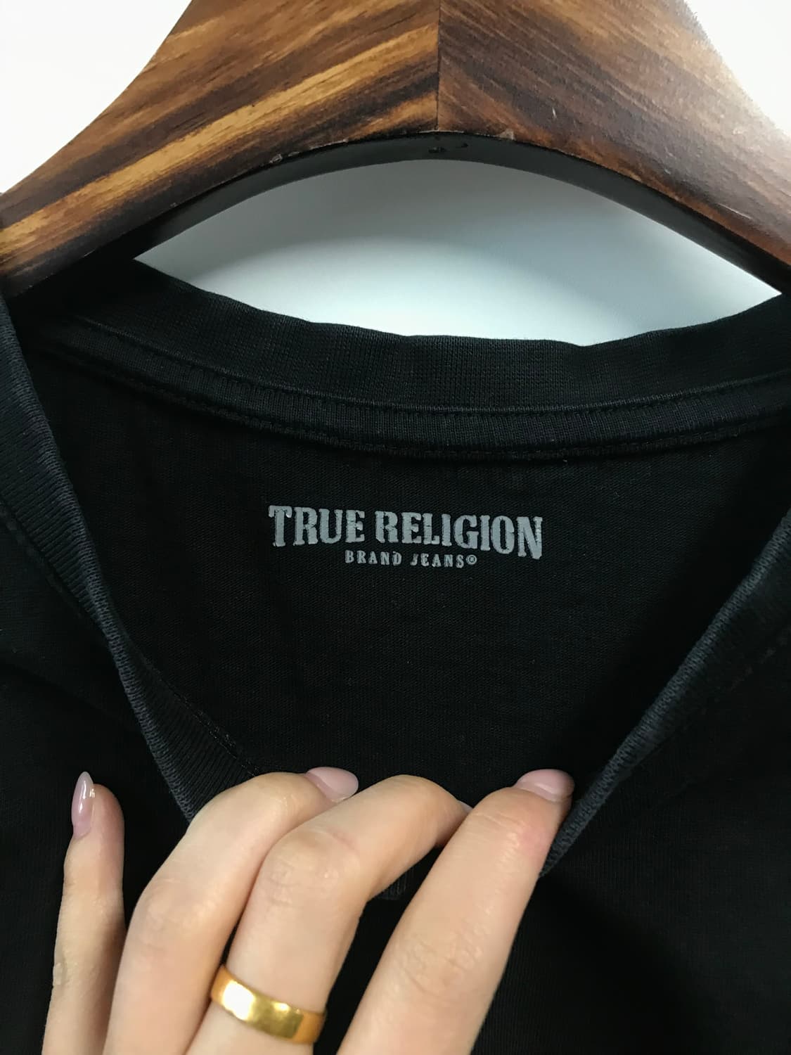 트루릴리전 블랙 반팔 티셔츠 상품이미지9