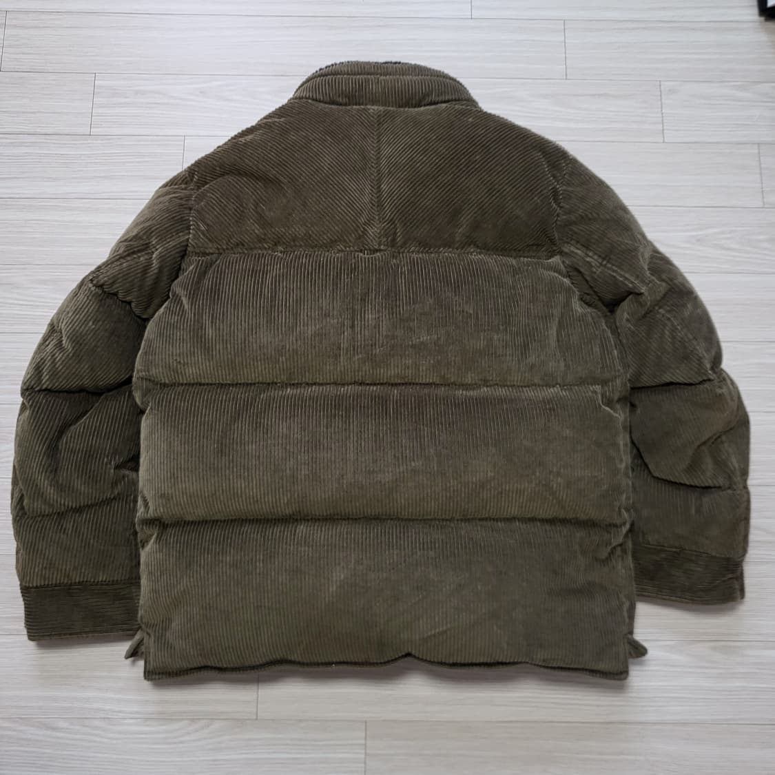 (L) 18FW 한섬 타임옴므 코듀로이 양털패딩 상품이미지5