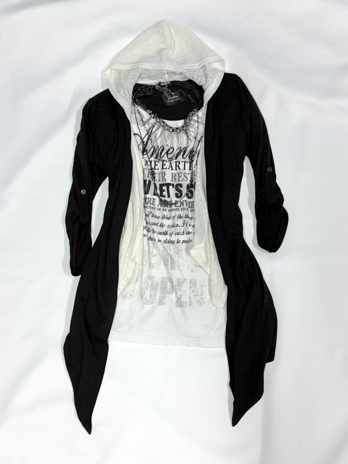 비주얼계 락시크 펑크 코디 ☠️☠️☠️ (드레이프, 릭깔) 상품이미지2