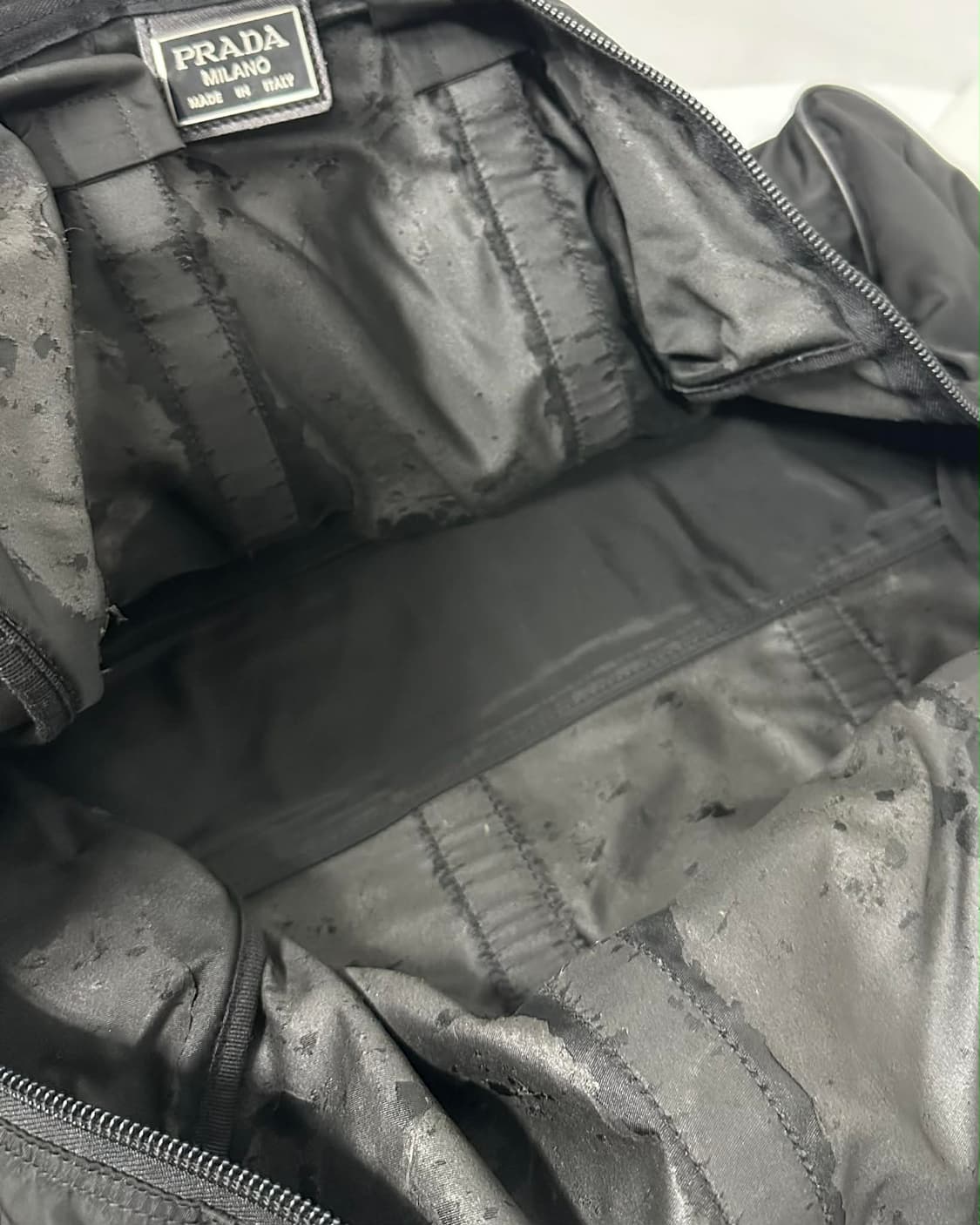 프라다 나일론 빅보스톤백 여행가방 상품이미지7