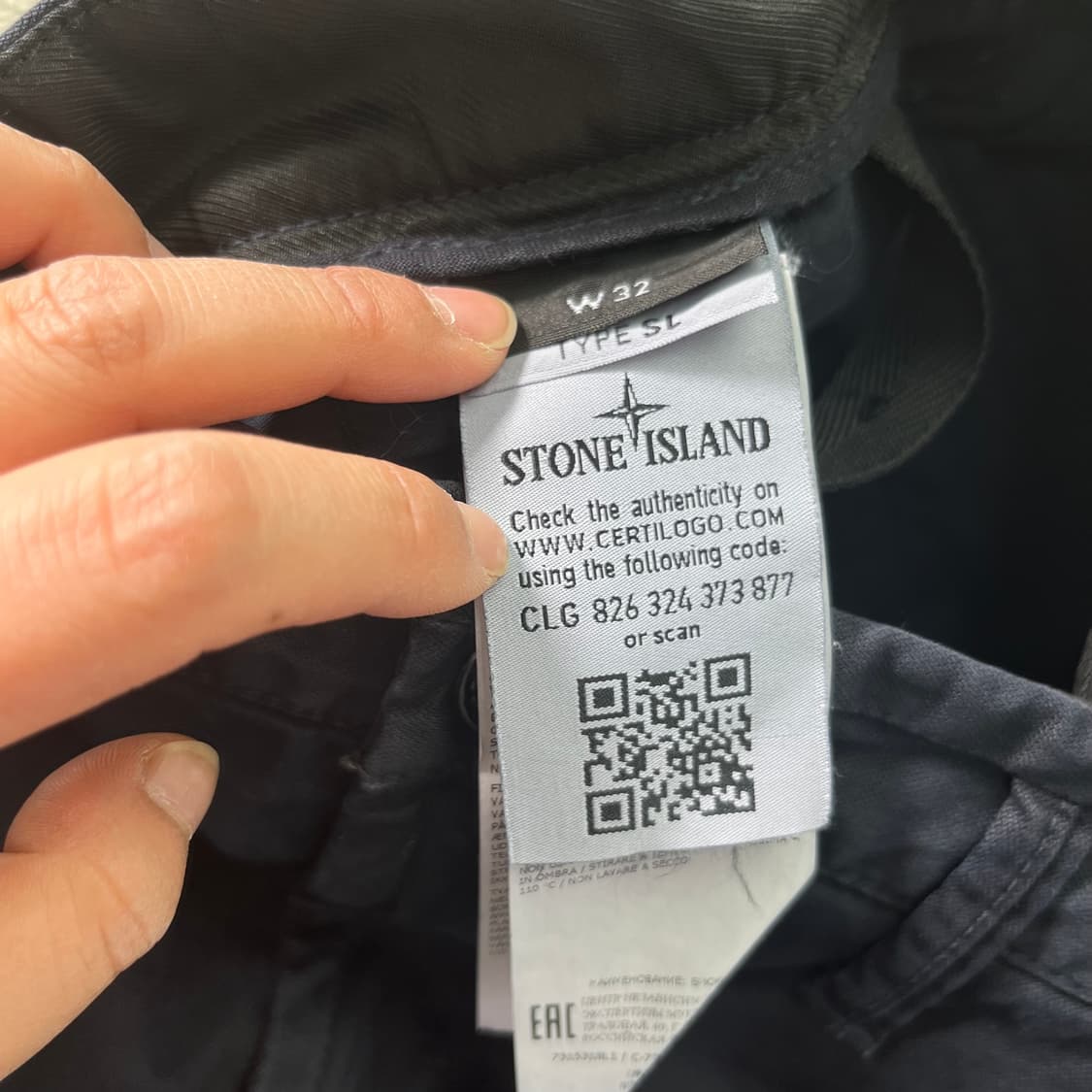 32 스톤아일랜드 타입 SL 카고 와펜 팬츠 상품이미지5