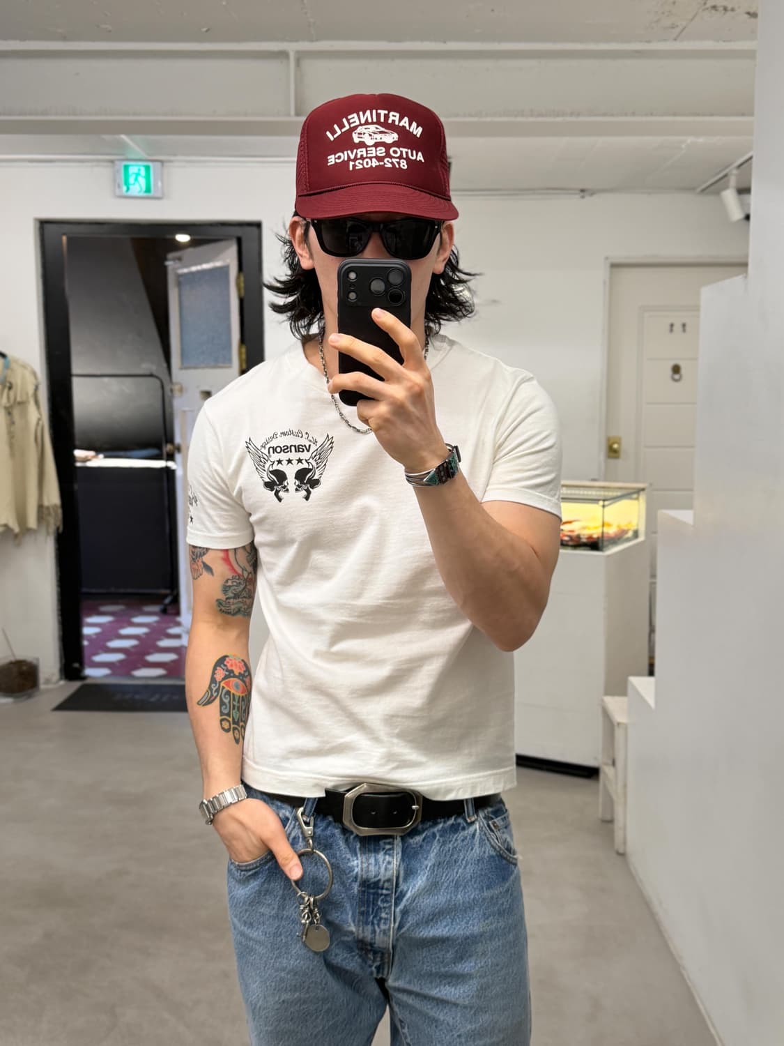 VANSON 티셔츠 상품이미지5