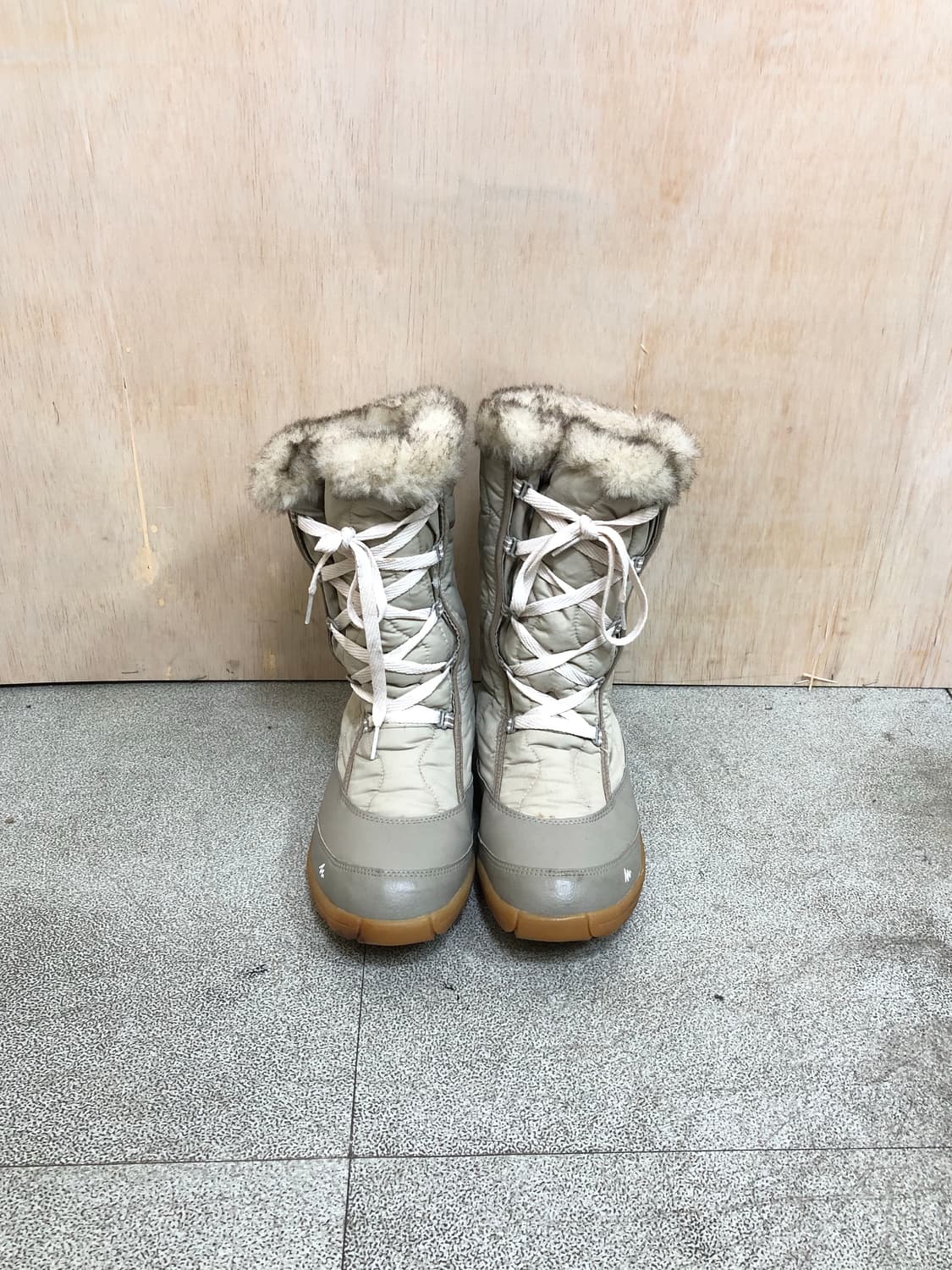 [직수입] 빈티지 윈터부츠 베이지 240-250 상품이미지4