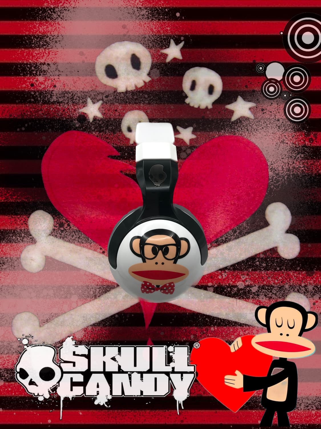 Paul Frank x SkullCandy Hesh2 Headphones 상품이미지2