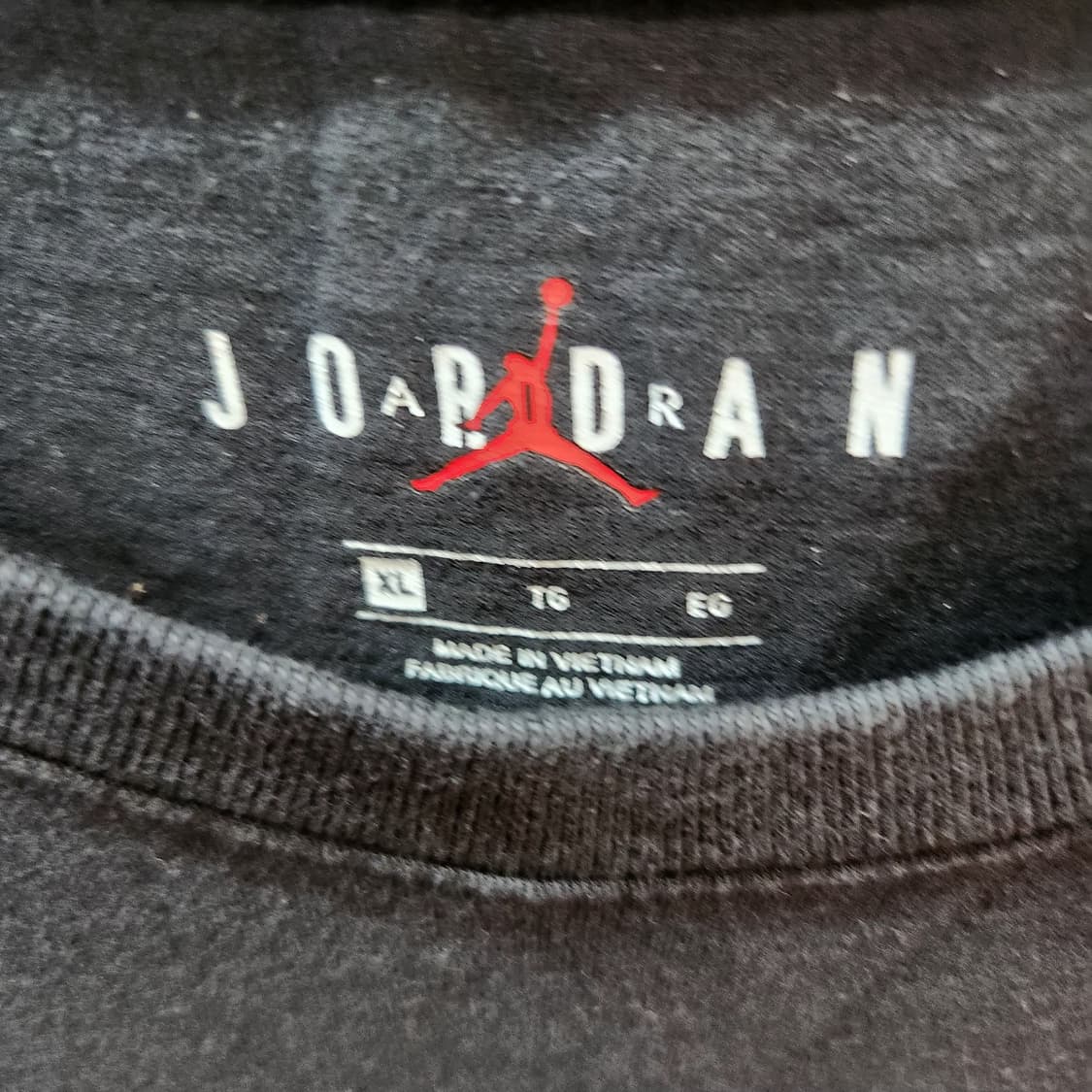 조던 에어 빅로고 프린팅 반팔티 XL(XL) 상품이미지5