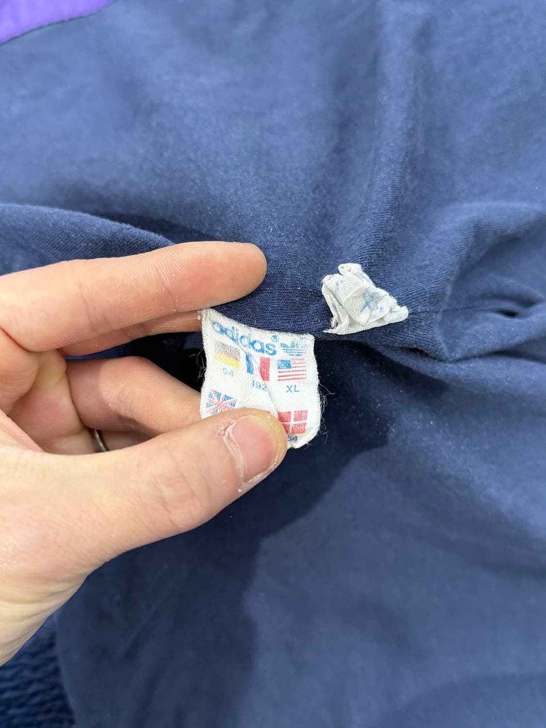 아디다스 90s 멀티 컬러 나일론 윈드브레이커 자켓 상품이미지9