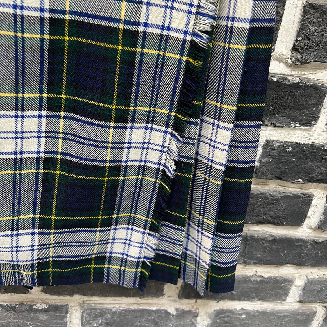 빈티지 퓨어울 플리츠 랩스커트 상품이미지2