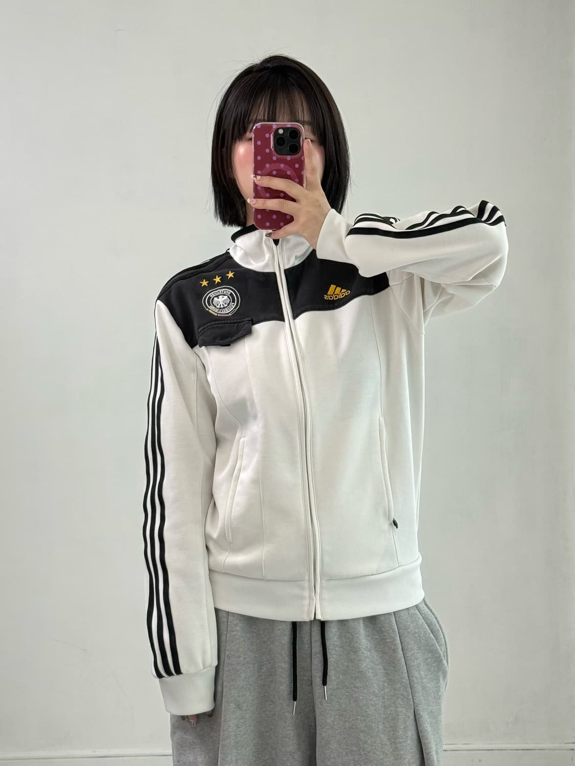 희귀)아디다스 독일 국대 화이트 져지 상품이미지1