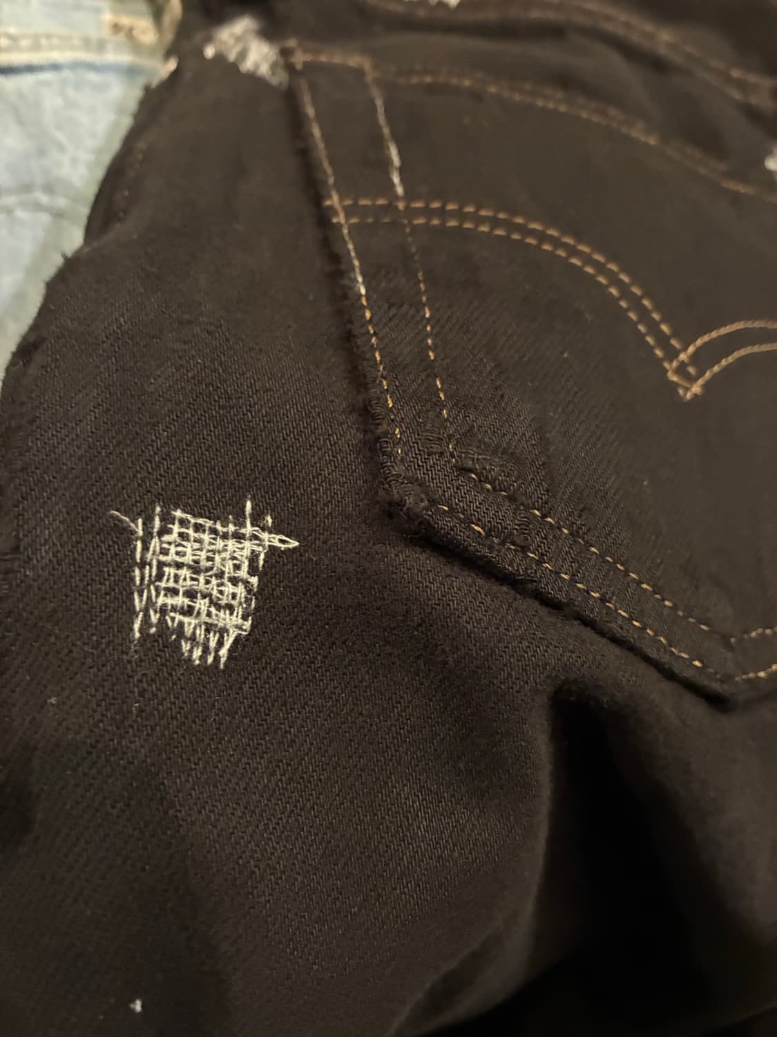 90s Levis SilverTab Loose Black Denim 상품이미지9
