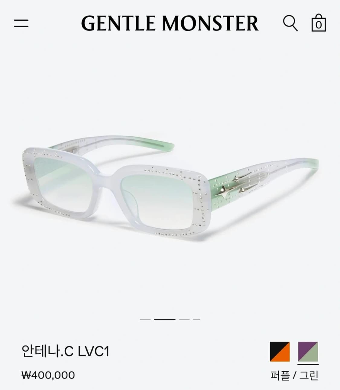 젠틀몬스터 안테나 화이트 상품이미지2