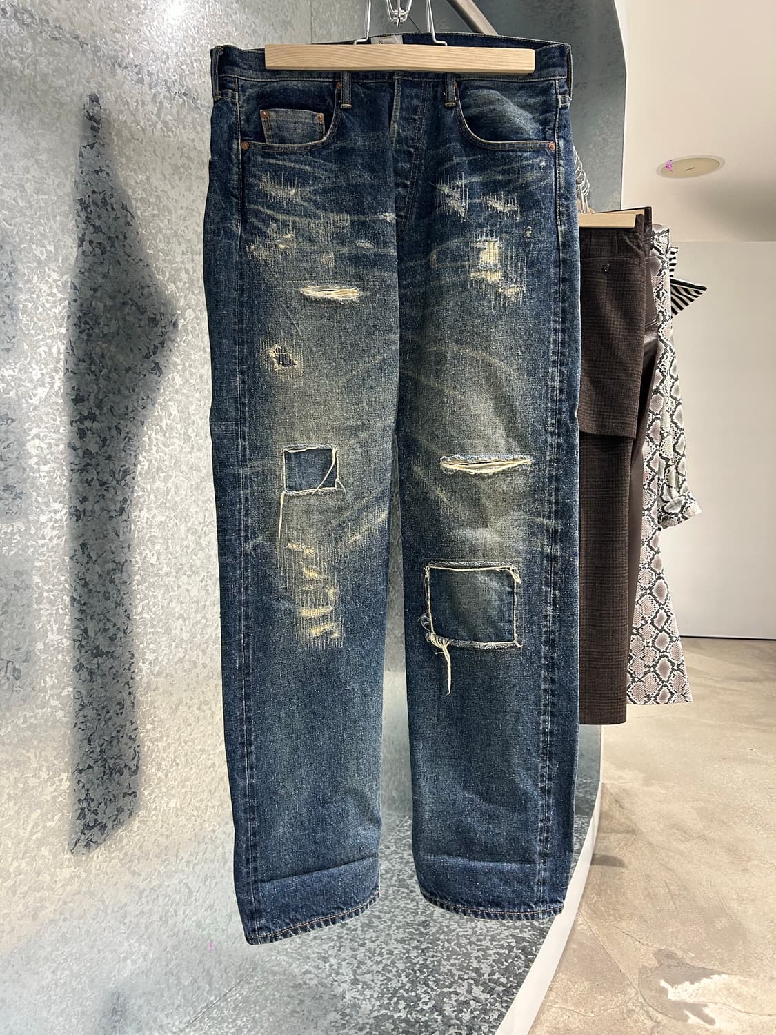 준야와타나베 뉴메뉴얼 데님팬츠 상품이미지1