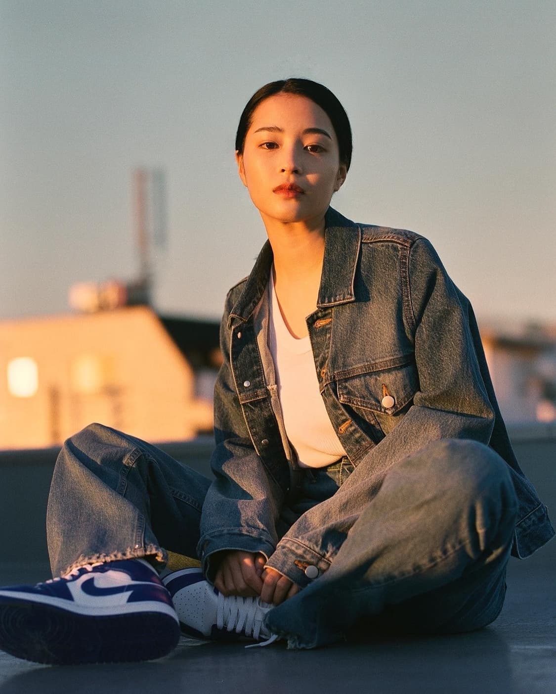 PERVERZE 24SS Nano Mist Denim-Jacket 상품이미지2