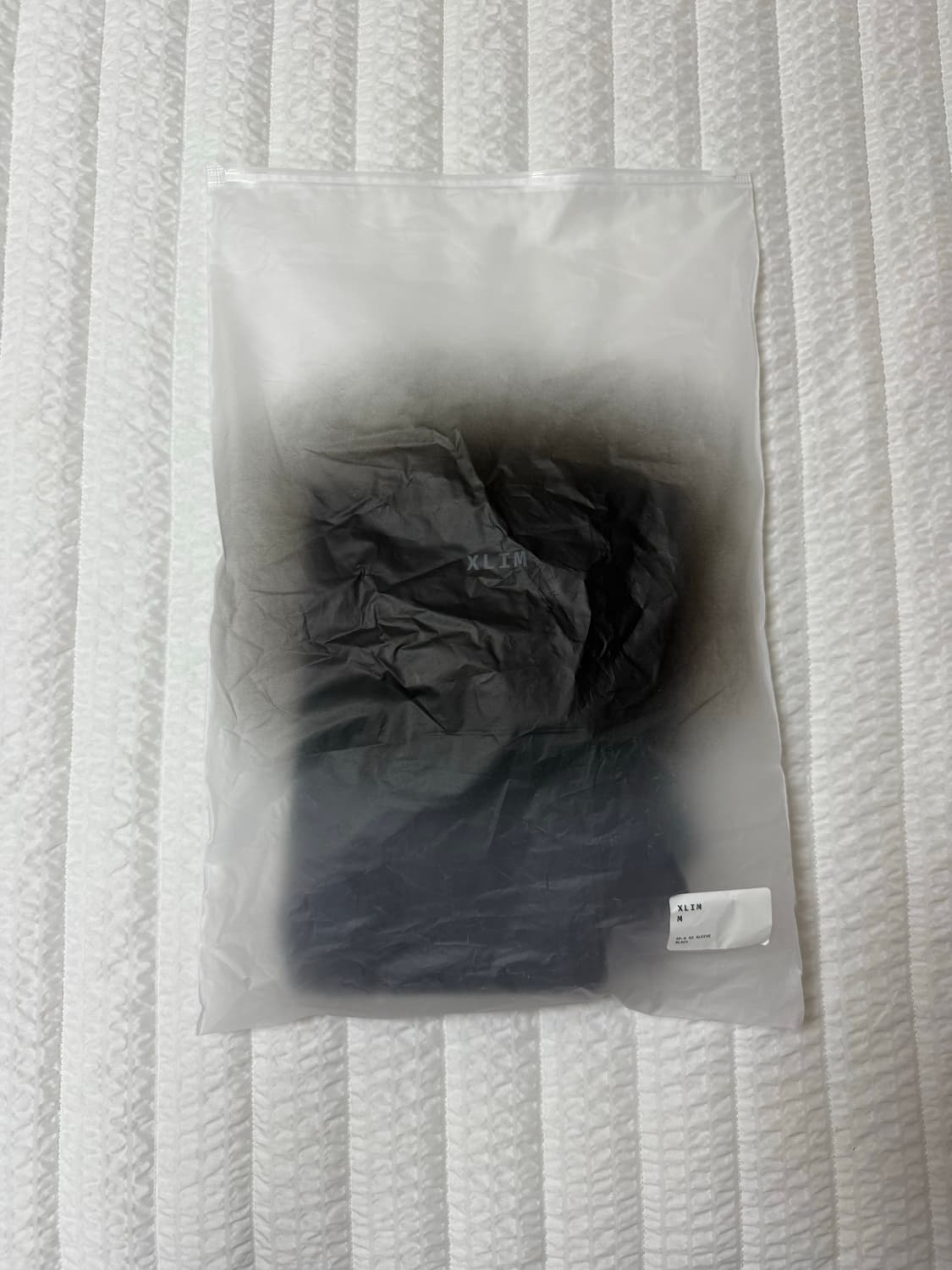 XLIM 엑슬림 블랙 긴팔 티셔츠 EP.6 03 Long Sleeve 상품이미지5