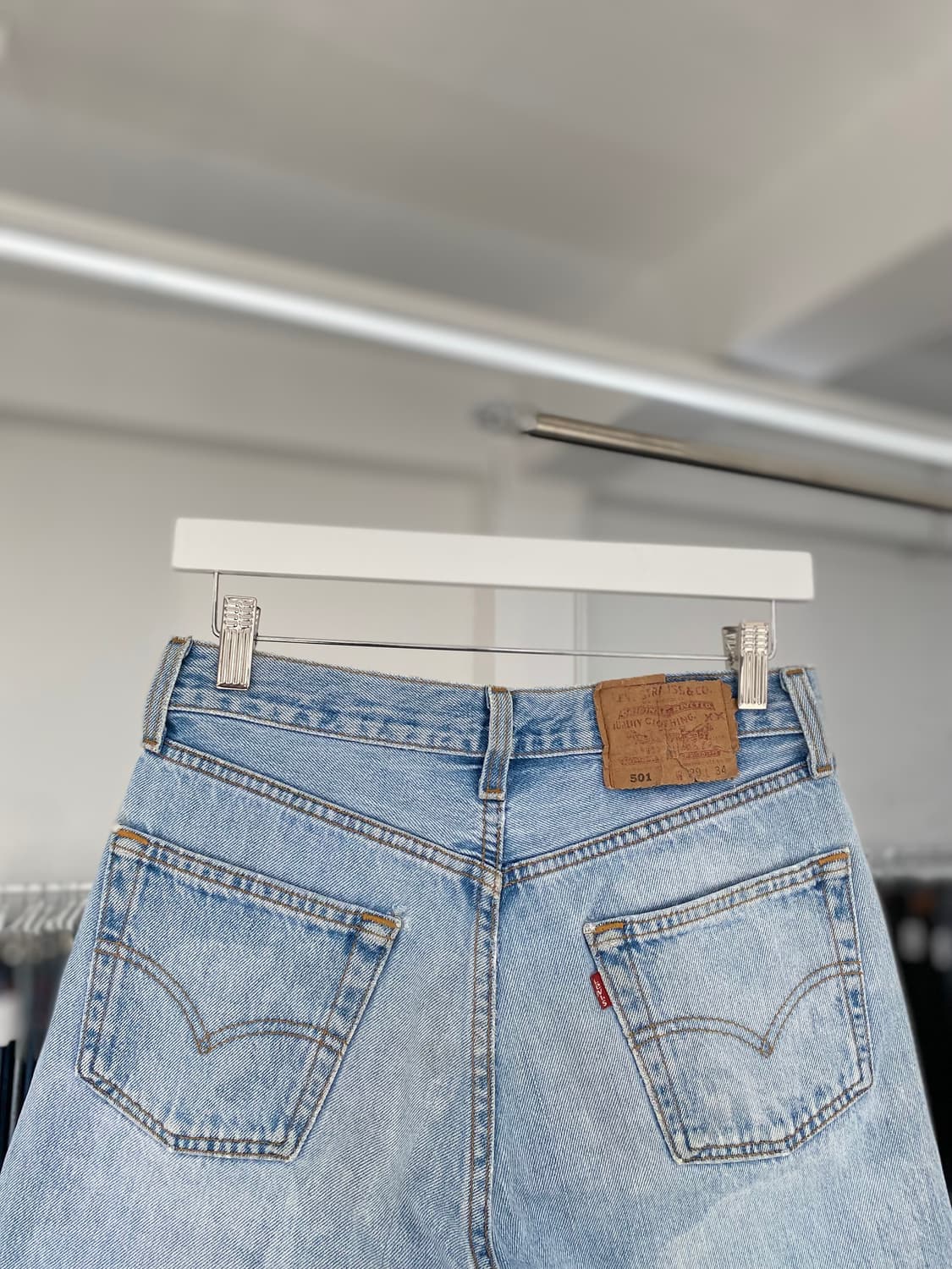 Levis501 Cut Off 90s USA 27사이즈 a4895 상품이미지5