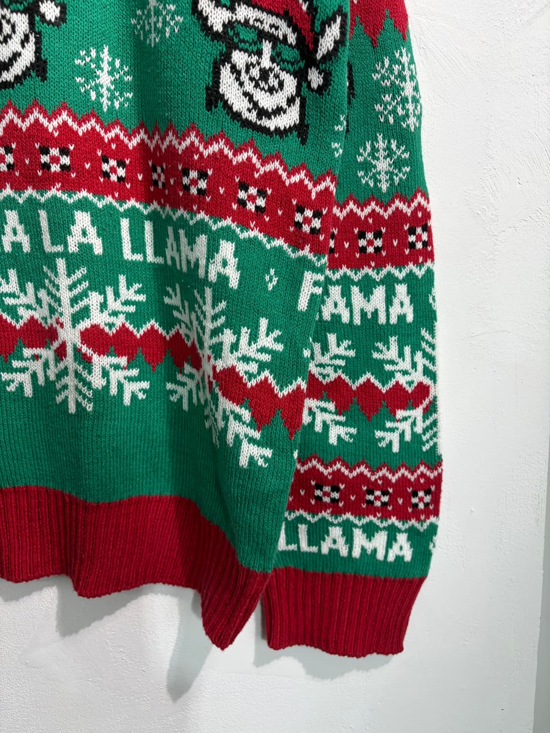 U.S.A. 크리스마스 어글리니트 XL (코튼60%) 어글리스웨터 상품이미지5