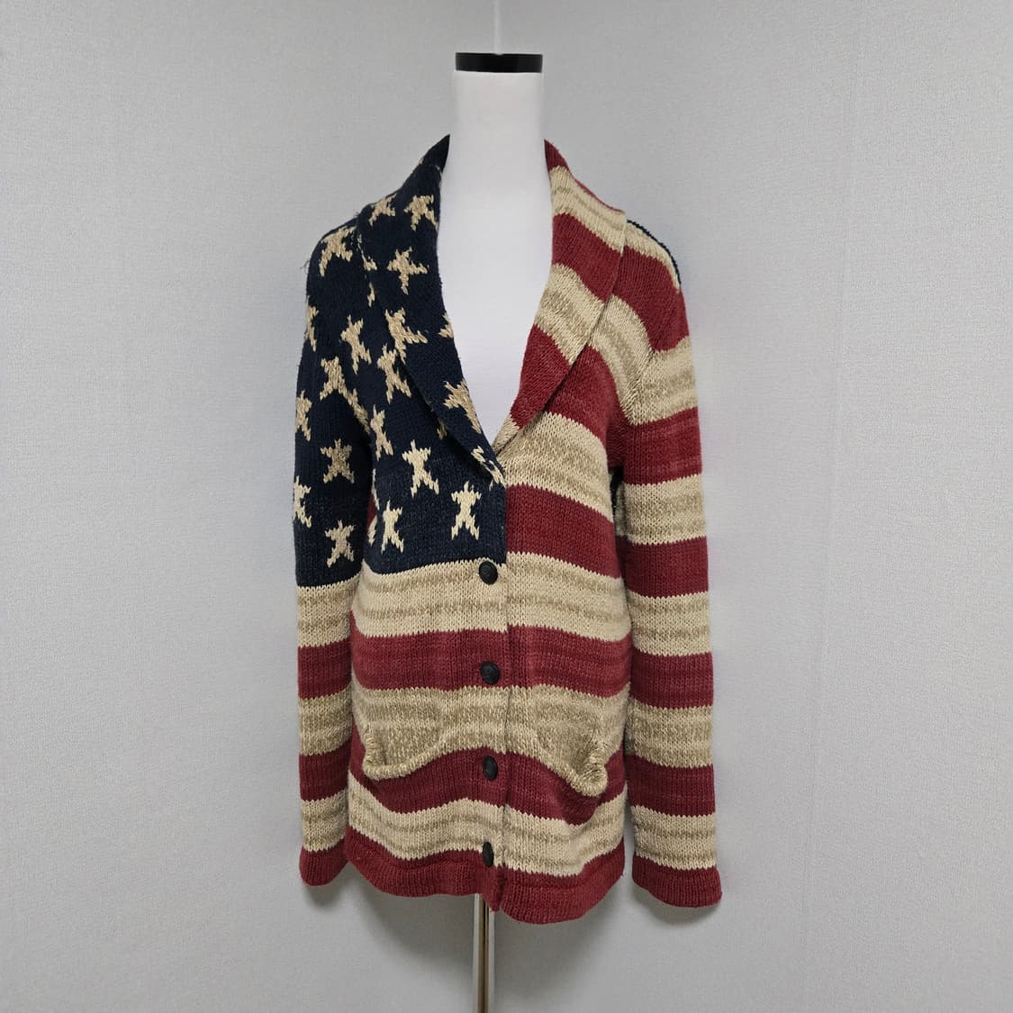 폴로랄프로렌 숄카라 성조기 가디건 / 남성 가디건/ 여성 가디건  상품이미지7