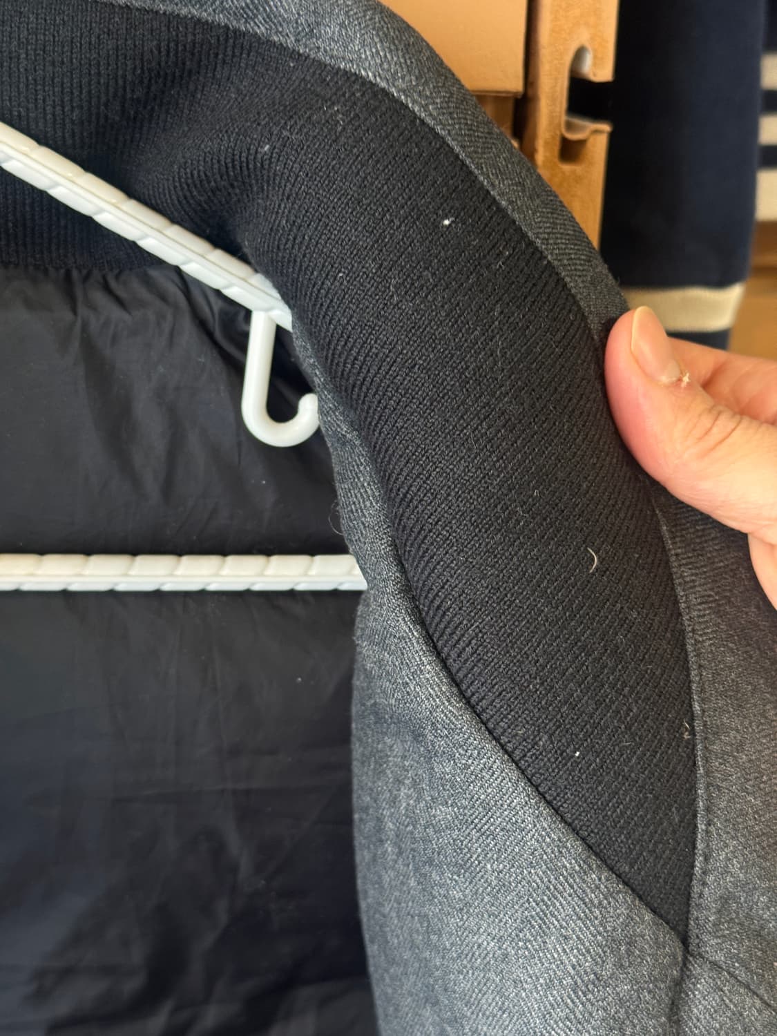 선착순 판매 솔리드옴므 우영이 거위 패딩 베스트 /준지/soLID HOM 상품이미지5