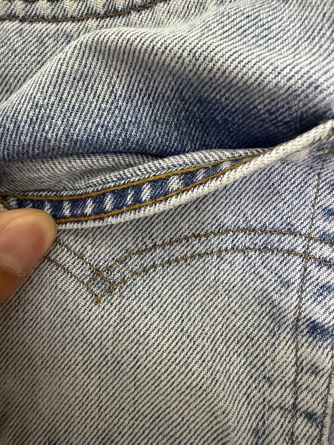 리바이스 501 66후기 셀비지 34x36 상품이미지4