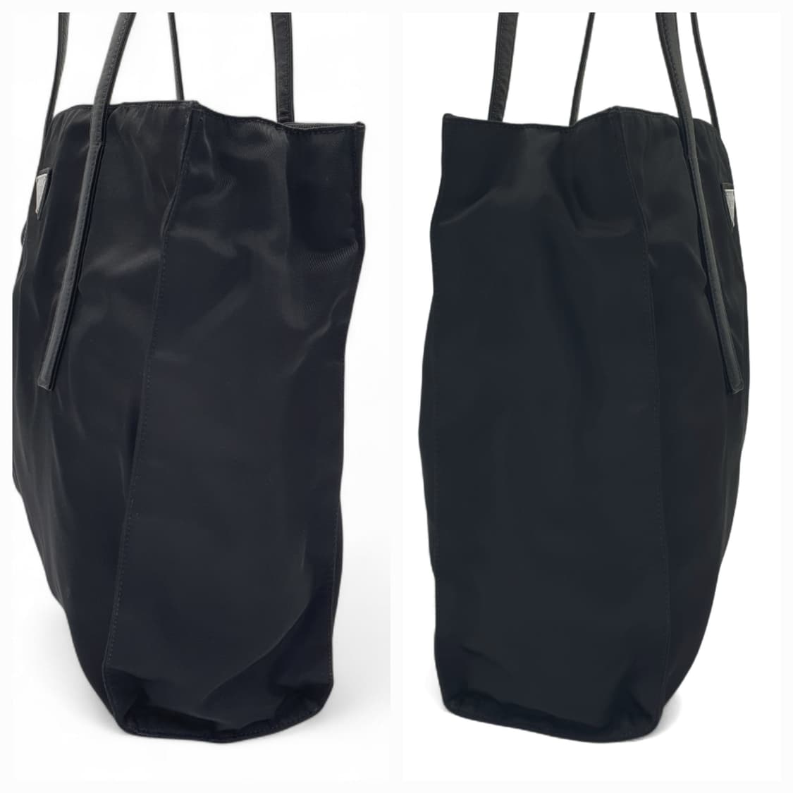 프라다 리나일론 삼각로고 블랙 미듐 숄더백 B6222 상품이미지3