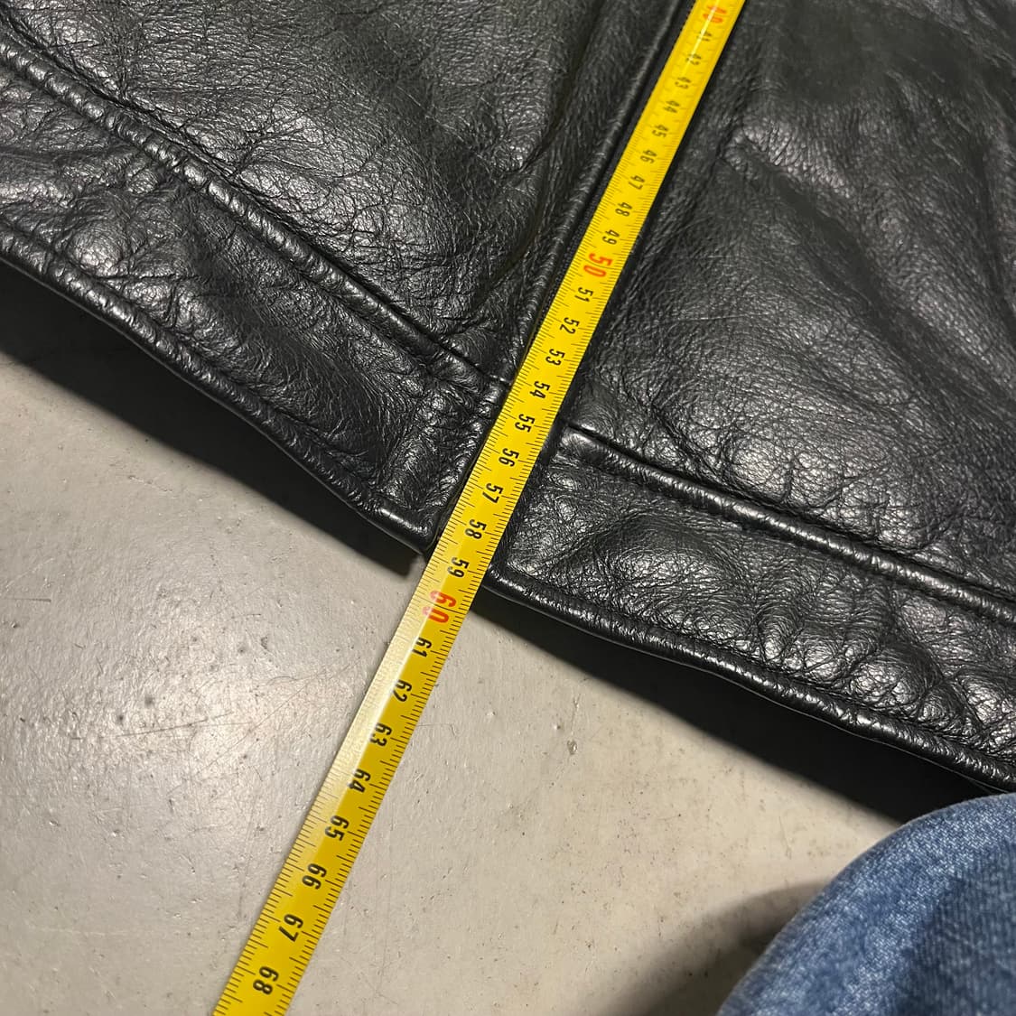 빈티지 올드 소가죽 자켓 상품이미지6