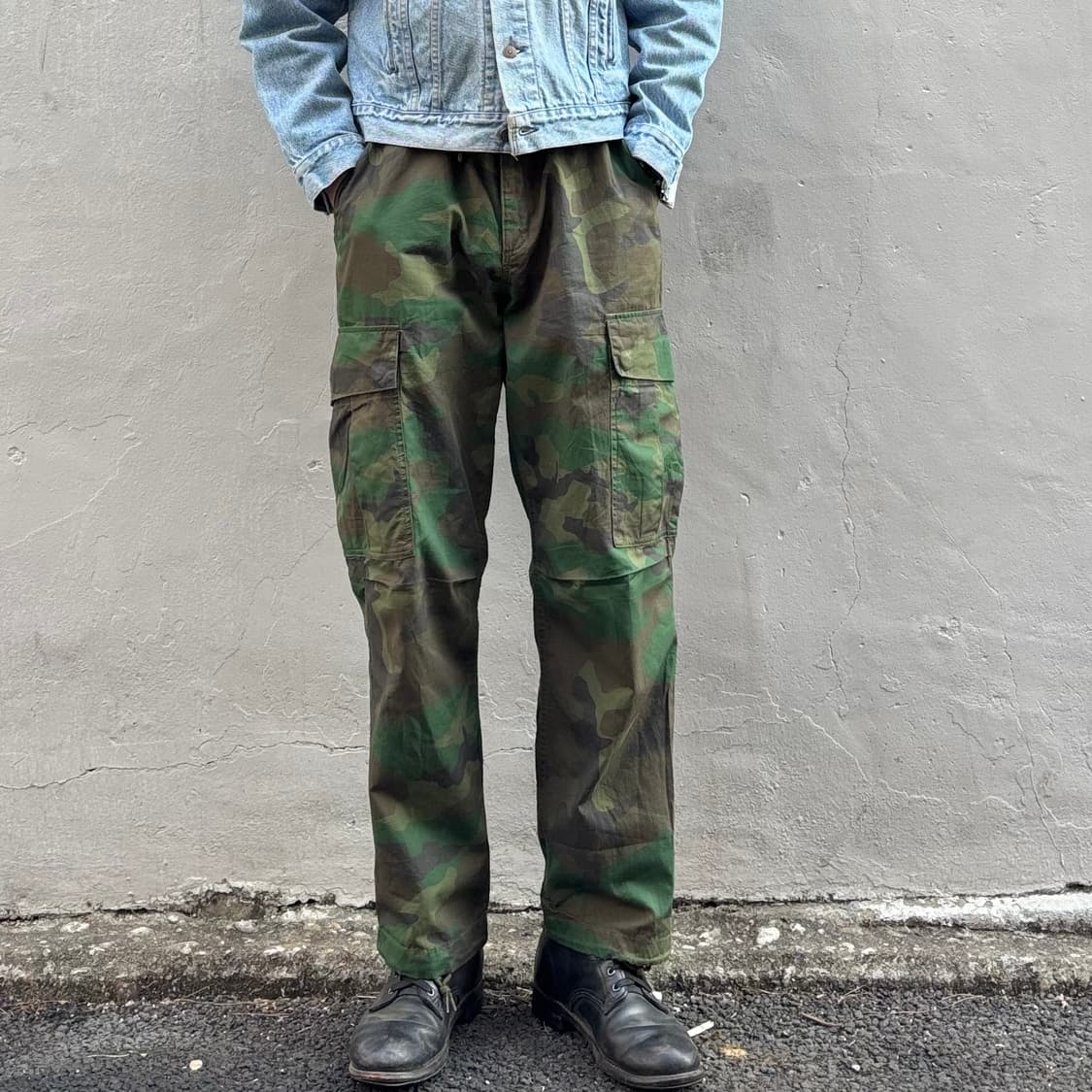 백넘버 erdl 립스탑 카모 팬츠 상품이미지2