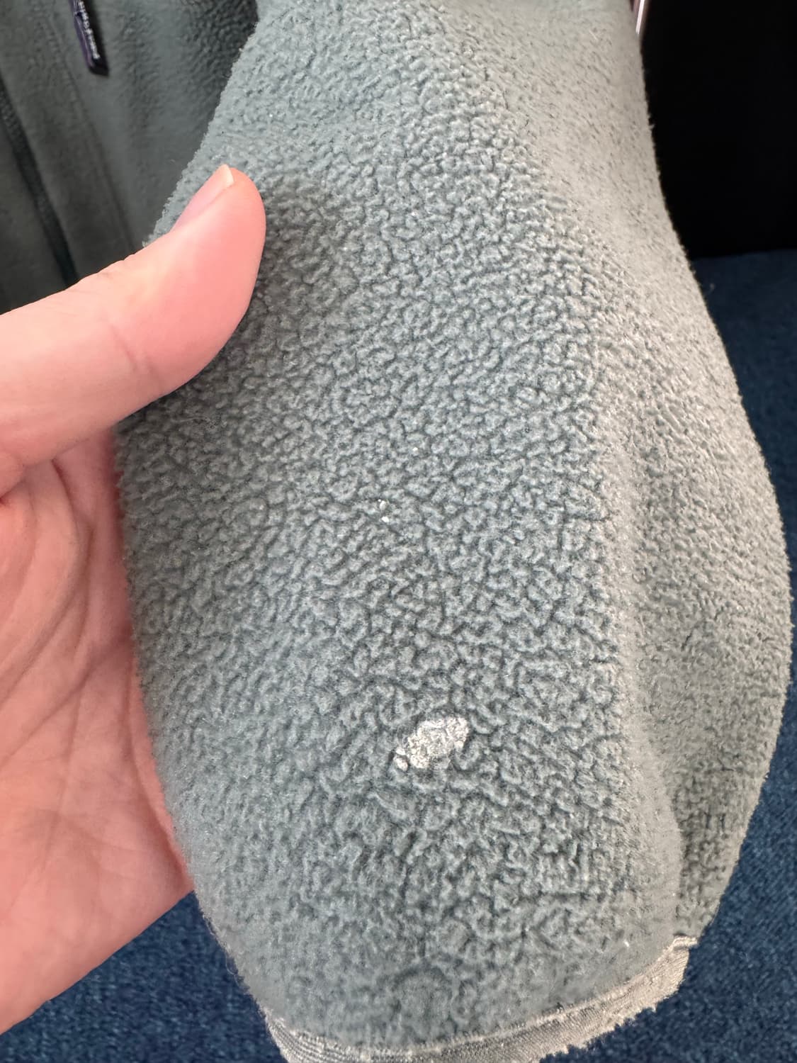 90s 파타고니아 빈티지 딥파일 플리스 그린 상품이미지4