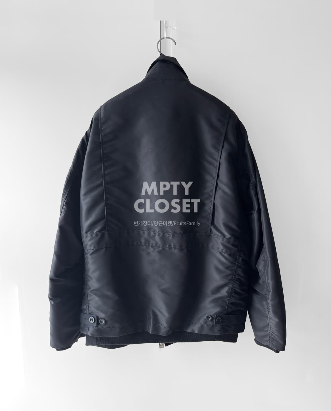 [3] 사카이 Sacai 레이어드 블루종 블랙 24-03320M 상품이미지3