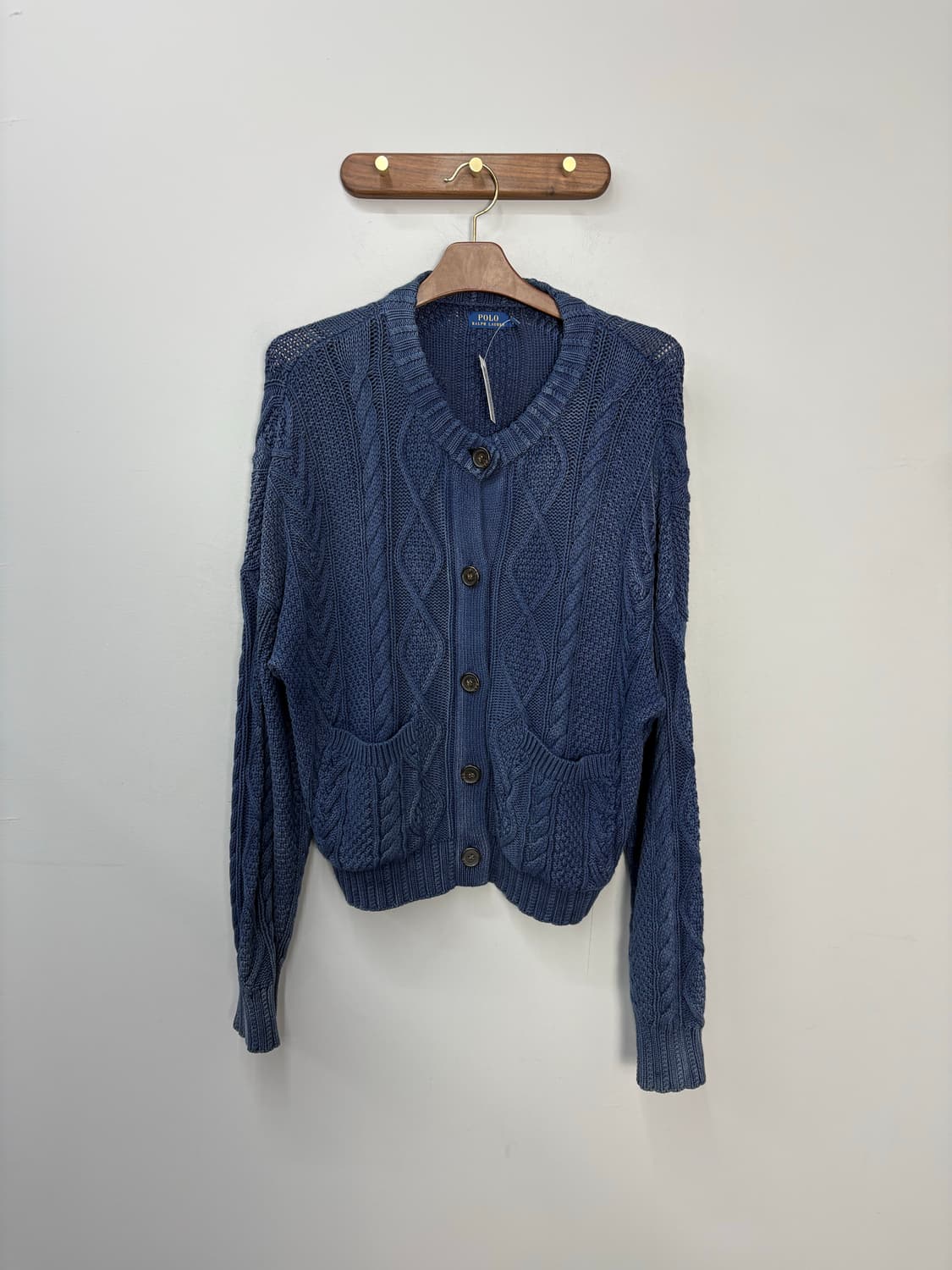 폴로랄프로렌 신형 아메카지 케이블 스웨터 재킷 A2429 상품이미지2