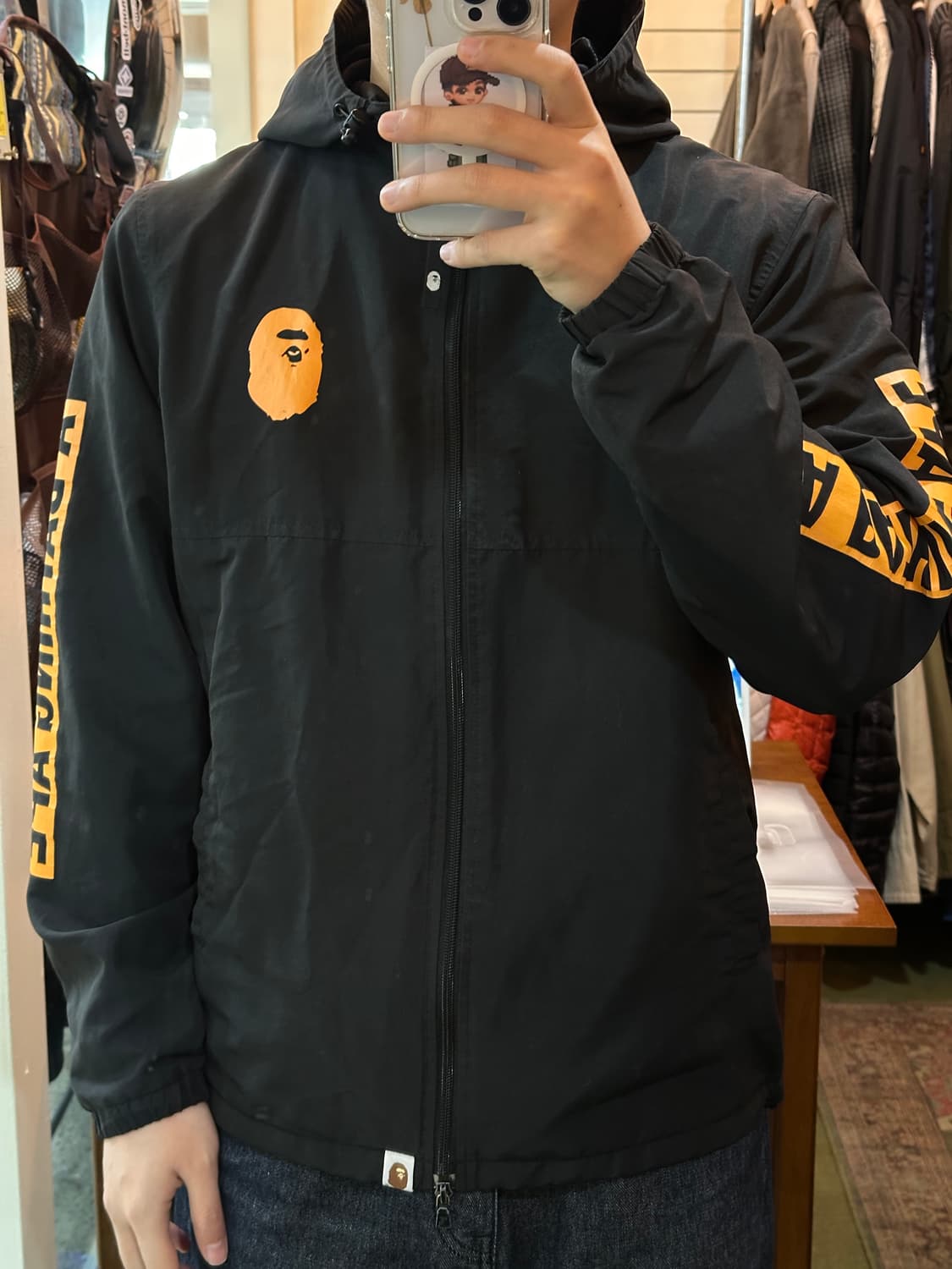 BAPE 썸머백 바람막이 자켓  상품이미지2