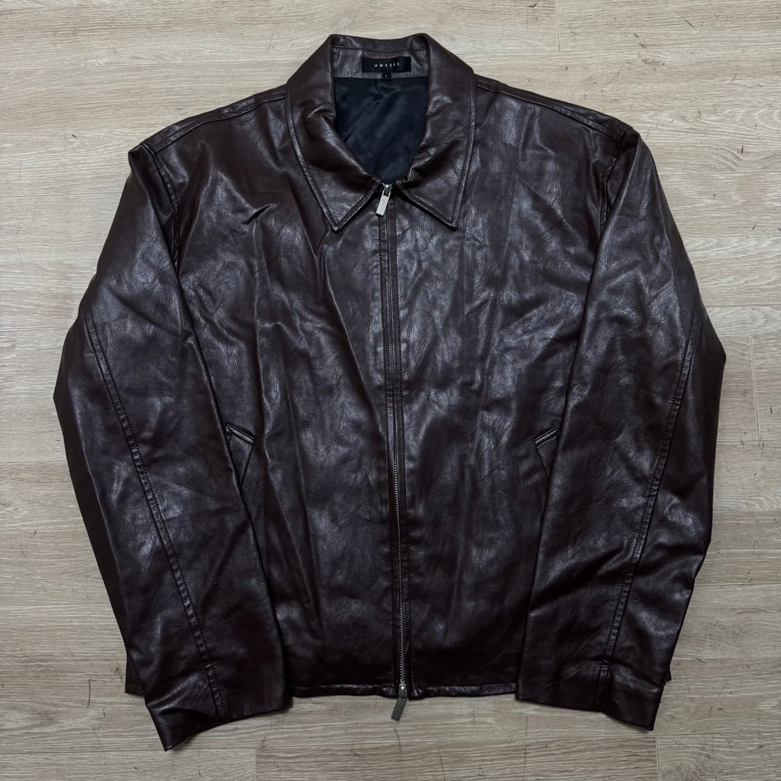 바스틱 남성 가죽 자켓 상품이미지1