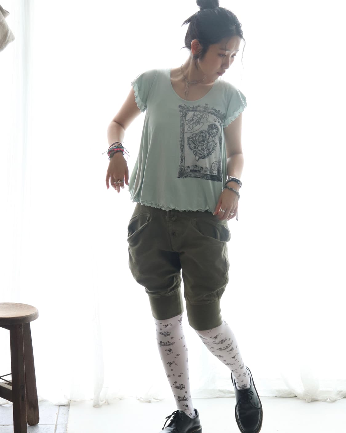 [Hysteric Mini] Mint Frill Open Top 상품이미지6