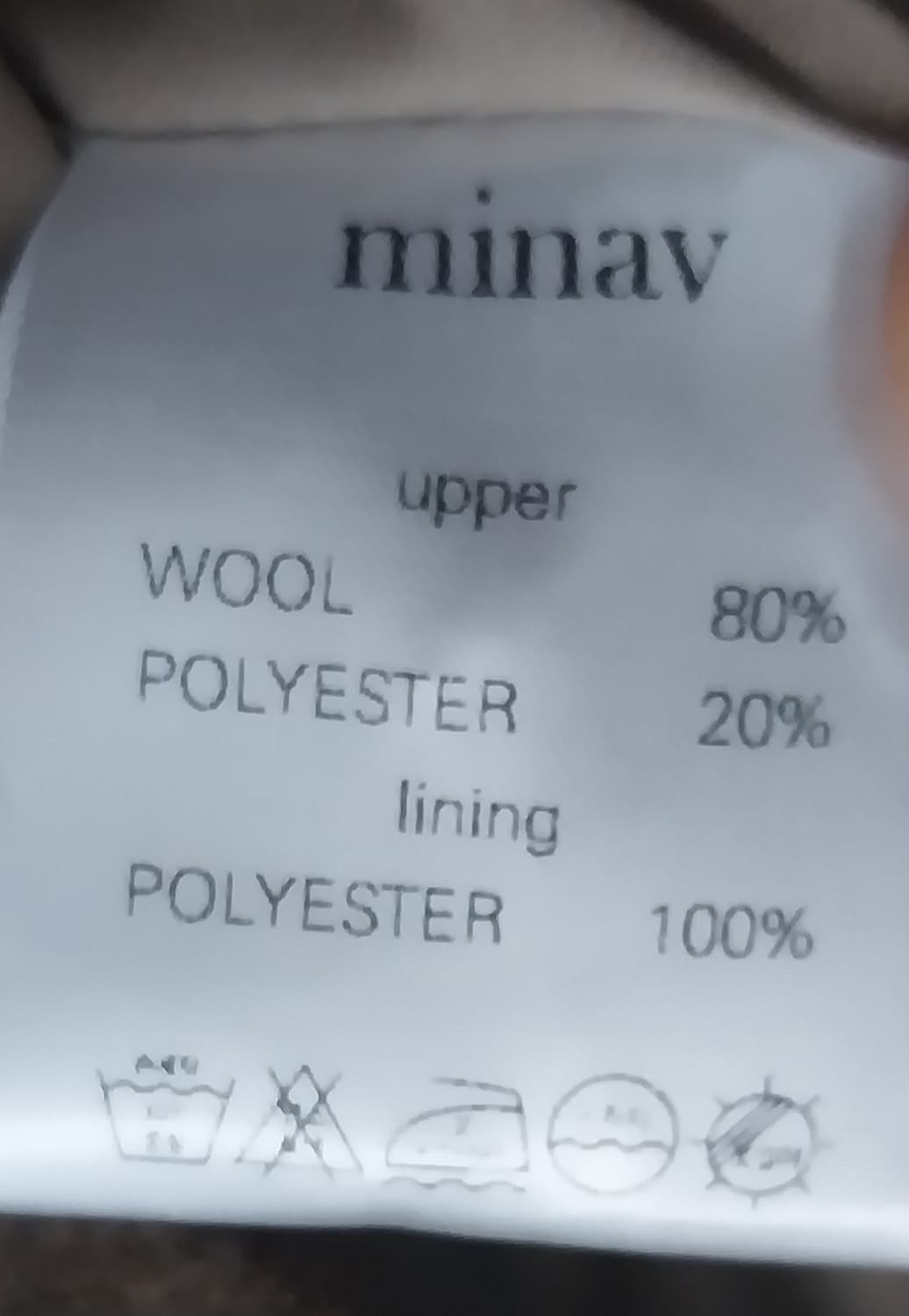 minav 엠버서더 울 소모 크롭 자켓 L 상품이미지6