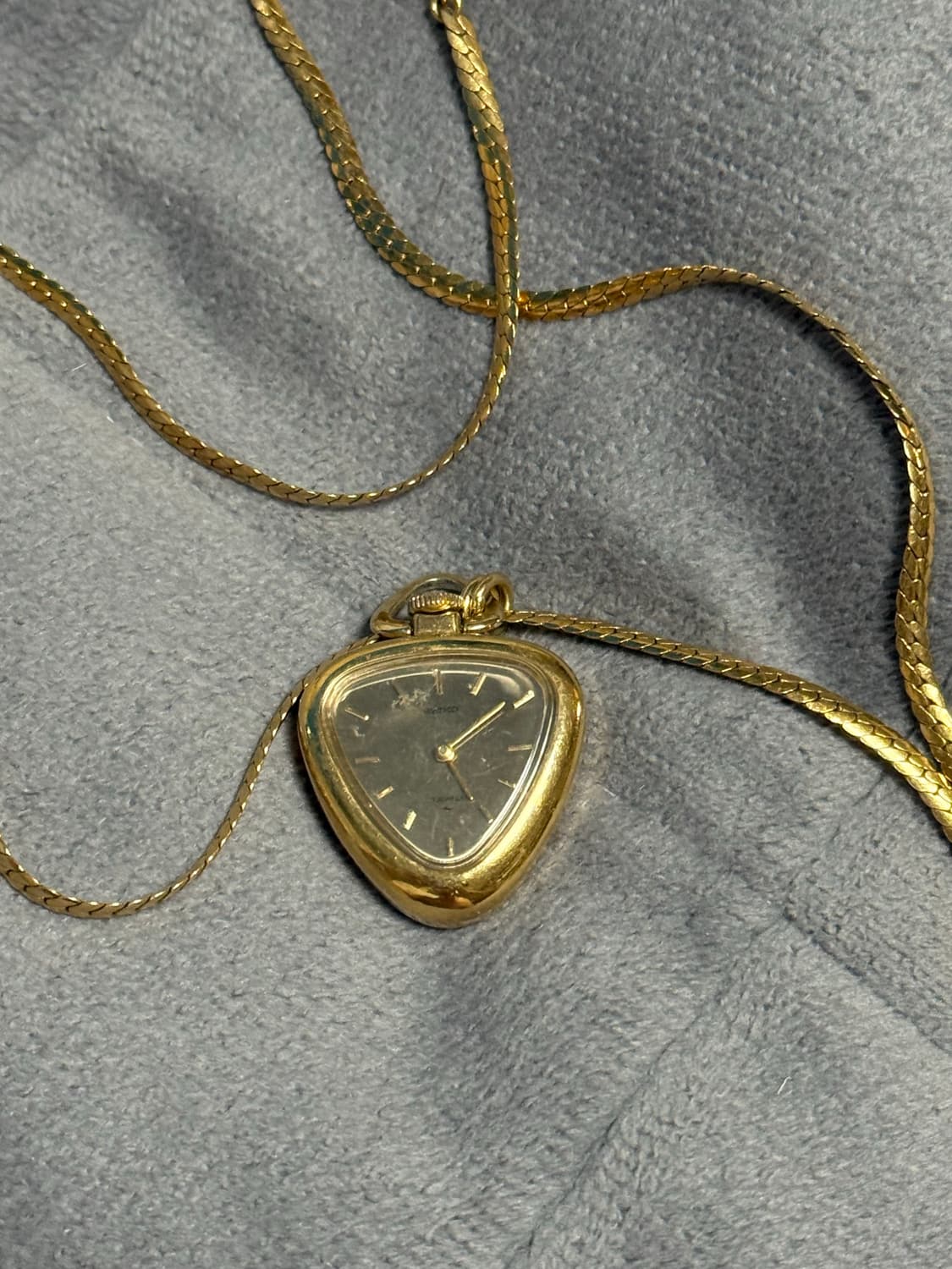 세이코 골드 시계목걸이 상품이미지2