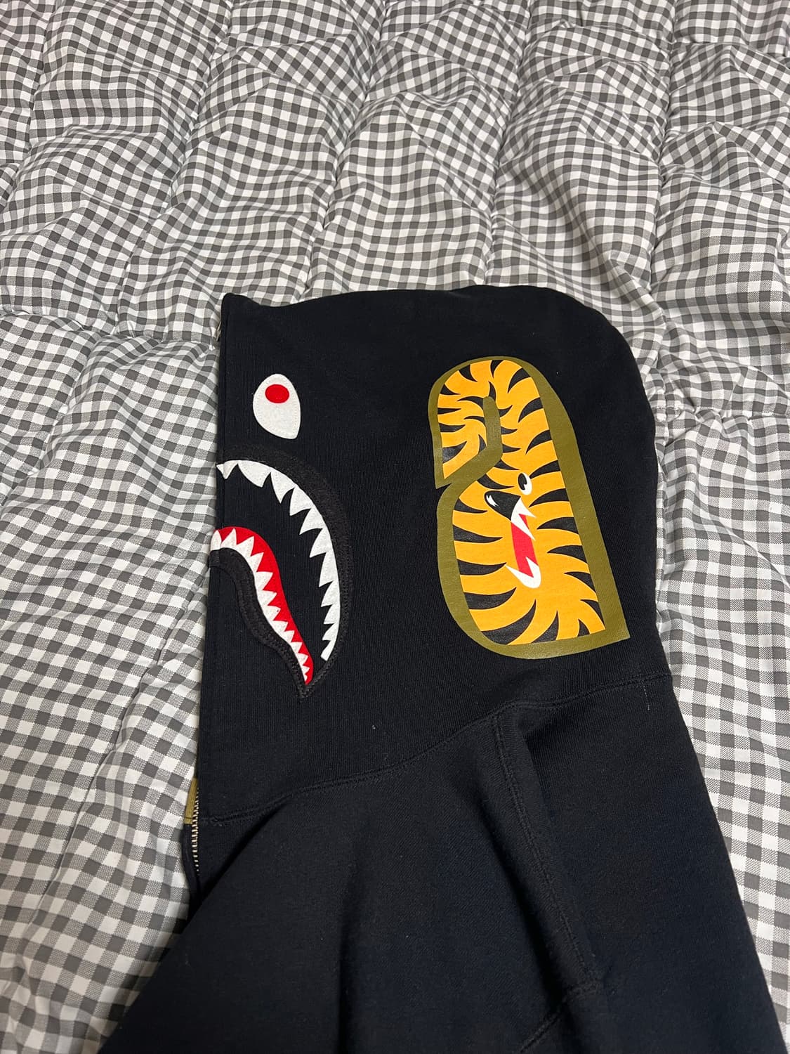 베이프 반카모 풀집업 후드티 상품이미지4