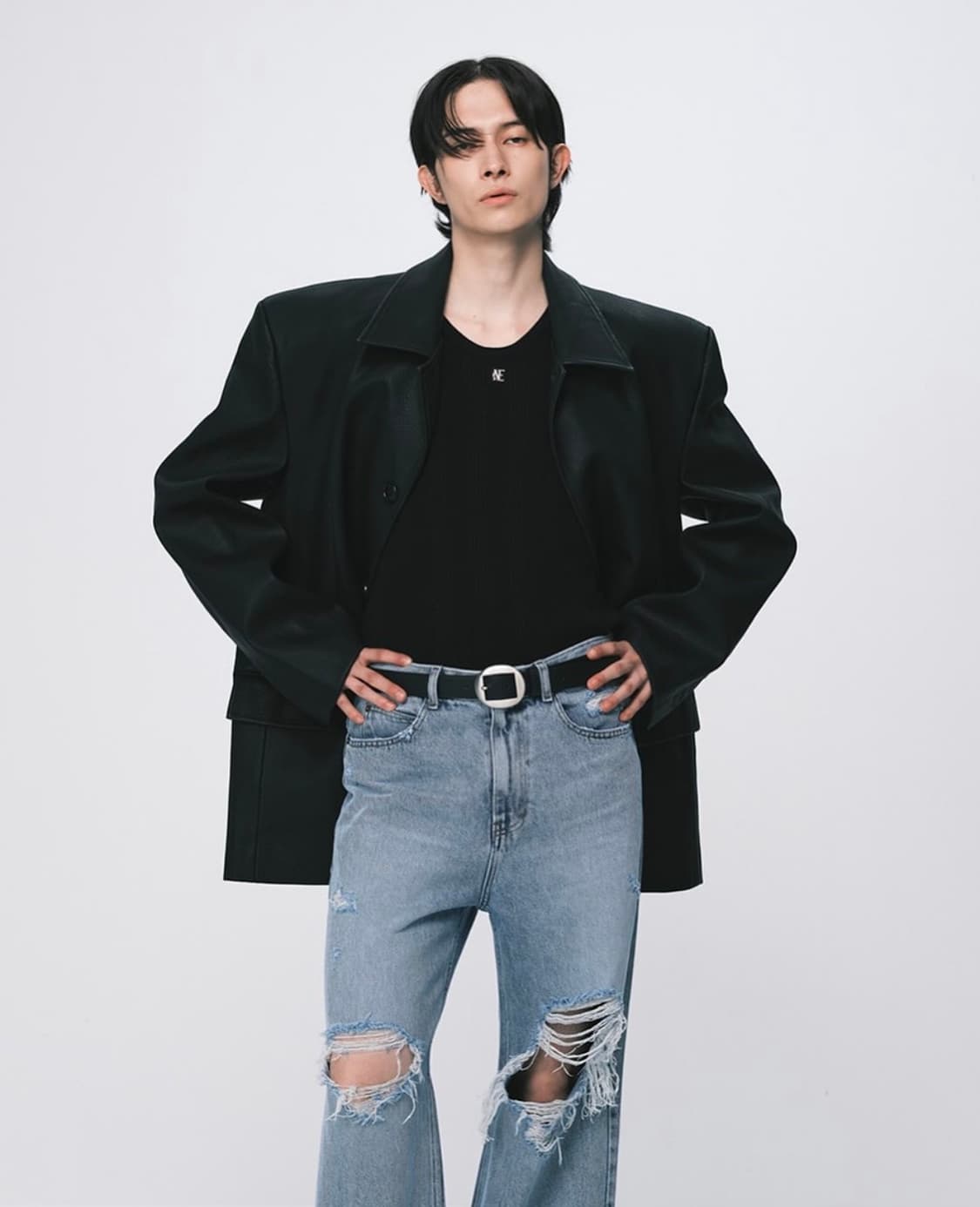 Noice texas lether jacket 상품이미지1