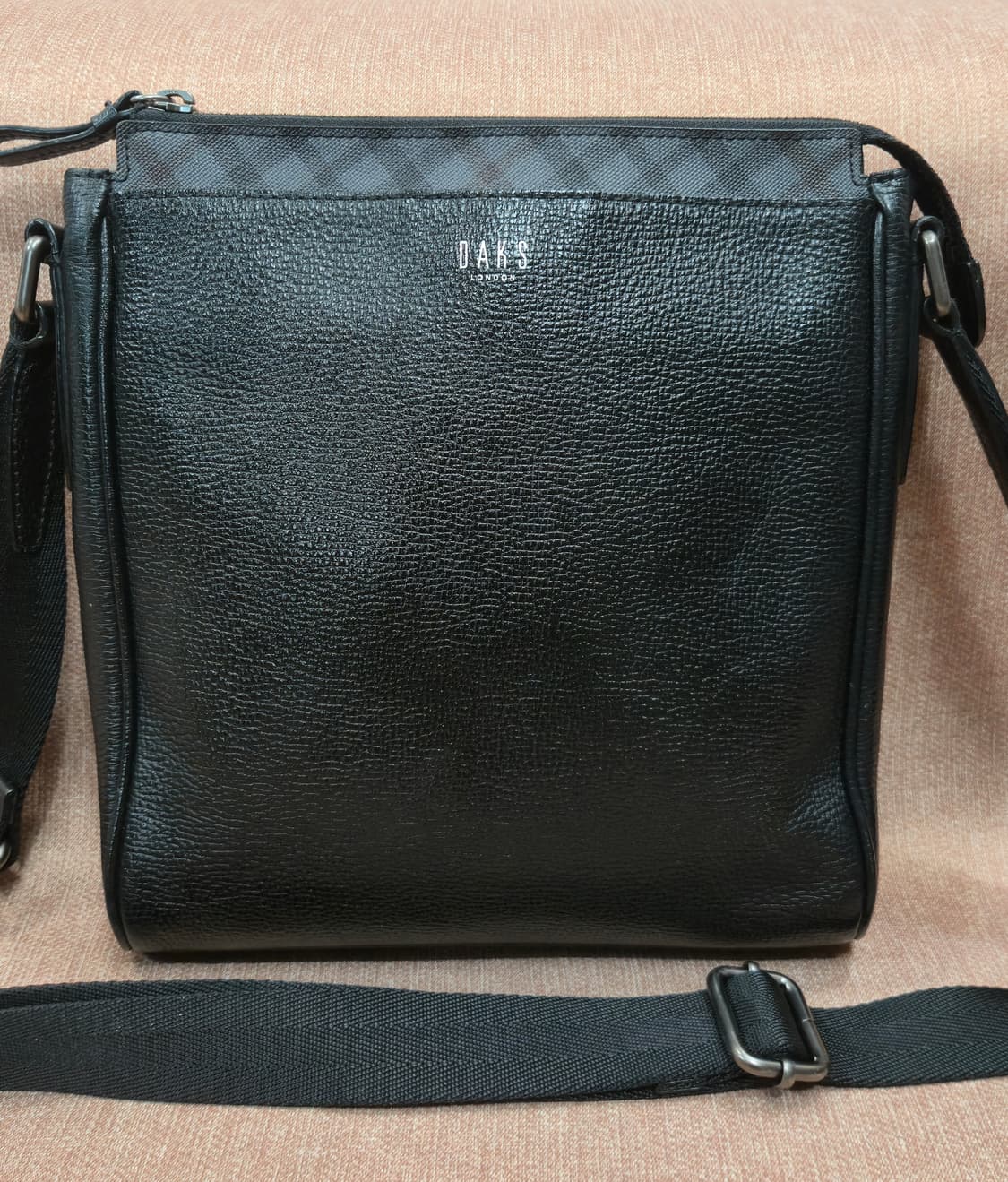 닥스 populet 체크배색 가죽 크로스백메신저백 상품이미지1