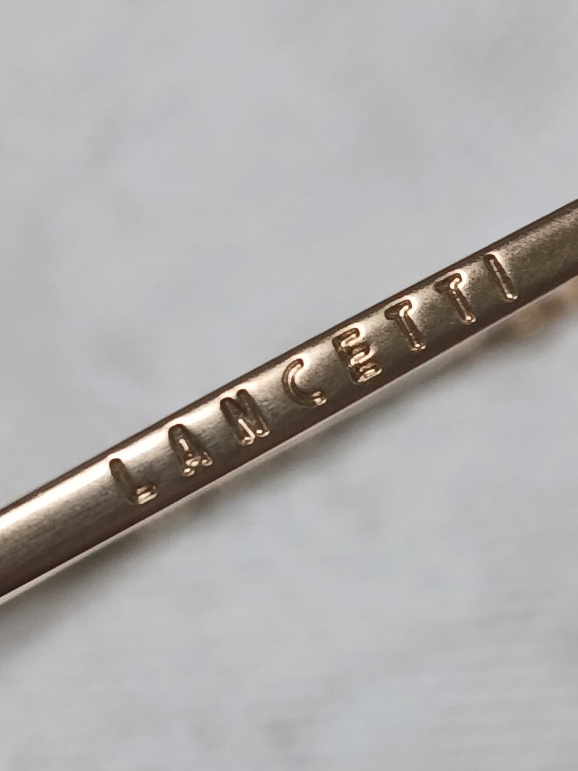 빈티지 LANCETTI MILANO(22KGP) 안경테 상품이미지5